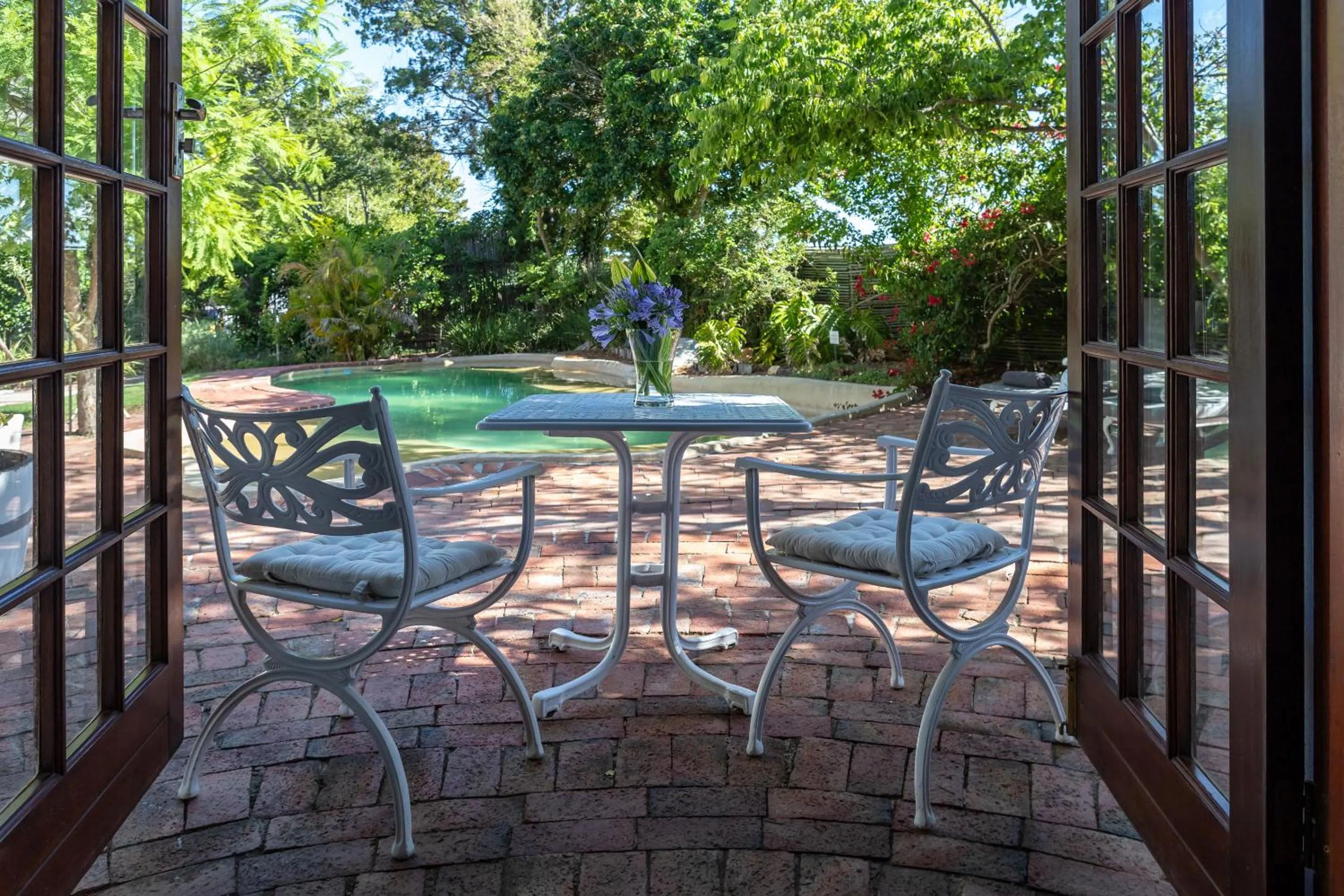 Patio in Wedgeview Country House & Spa