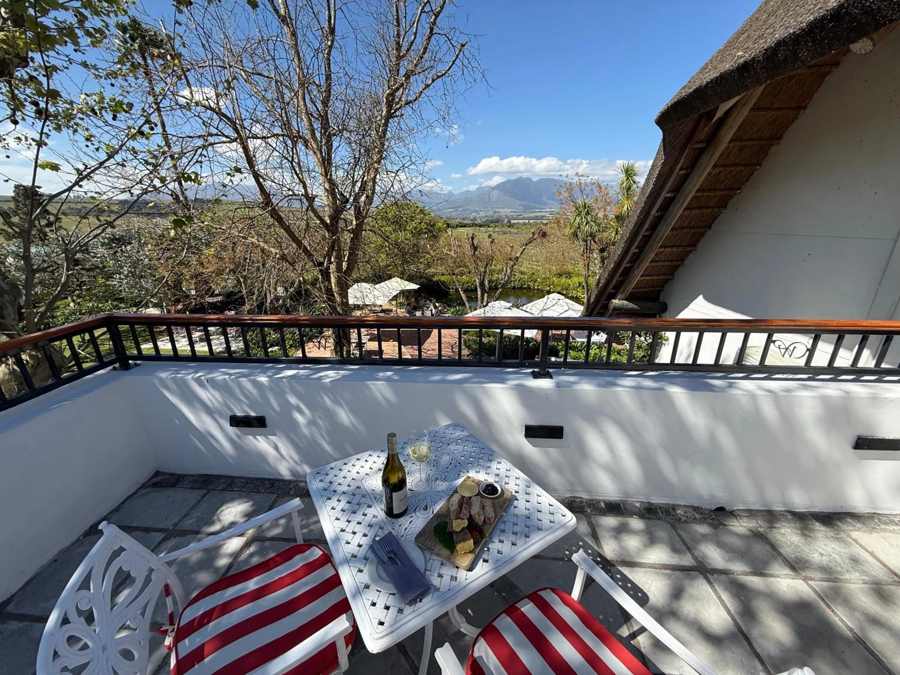 Balcony/Terrace in Wedgeview Country House & Spa