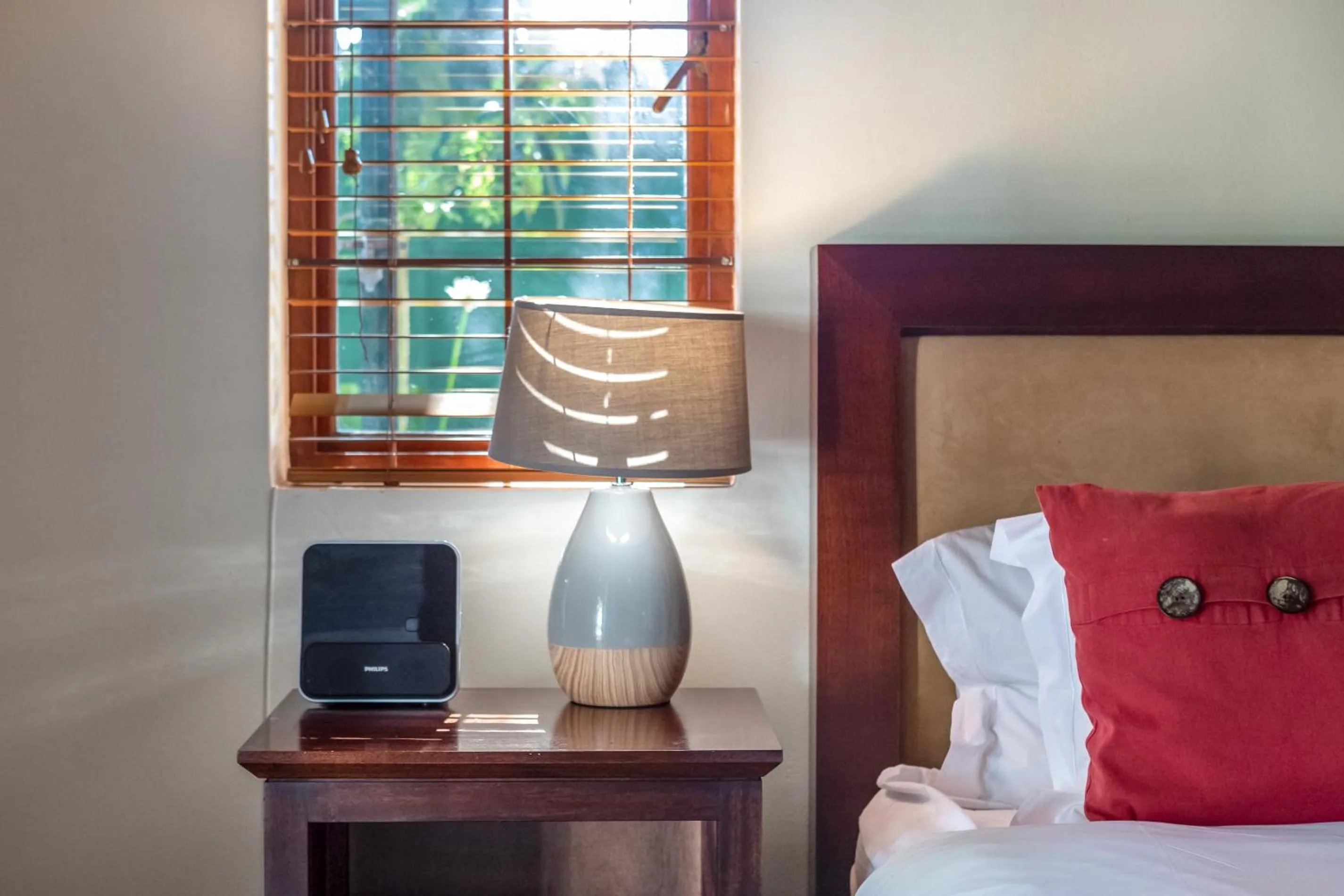 Decorative detail, Bed in Wedgeview Country House & Spa