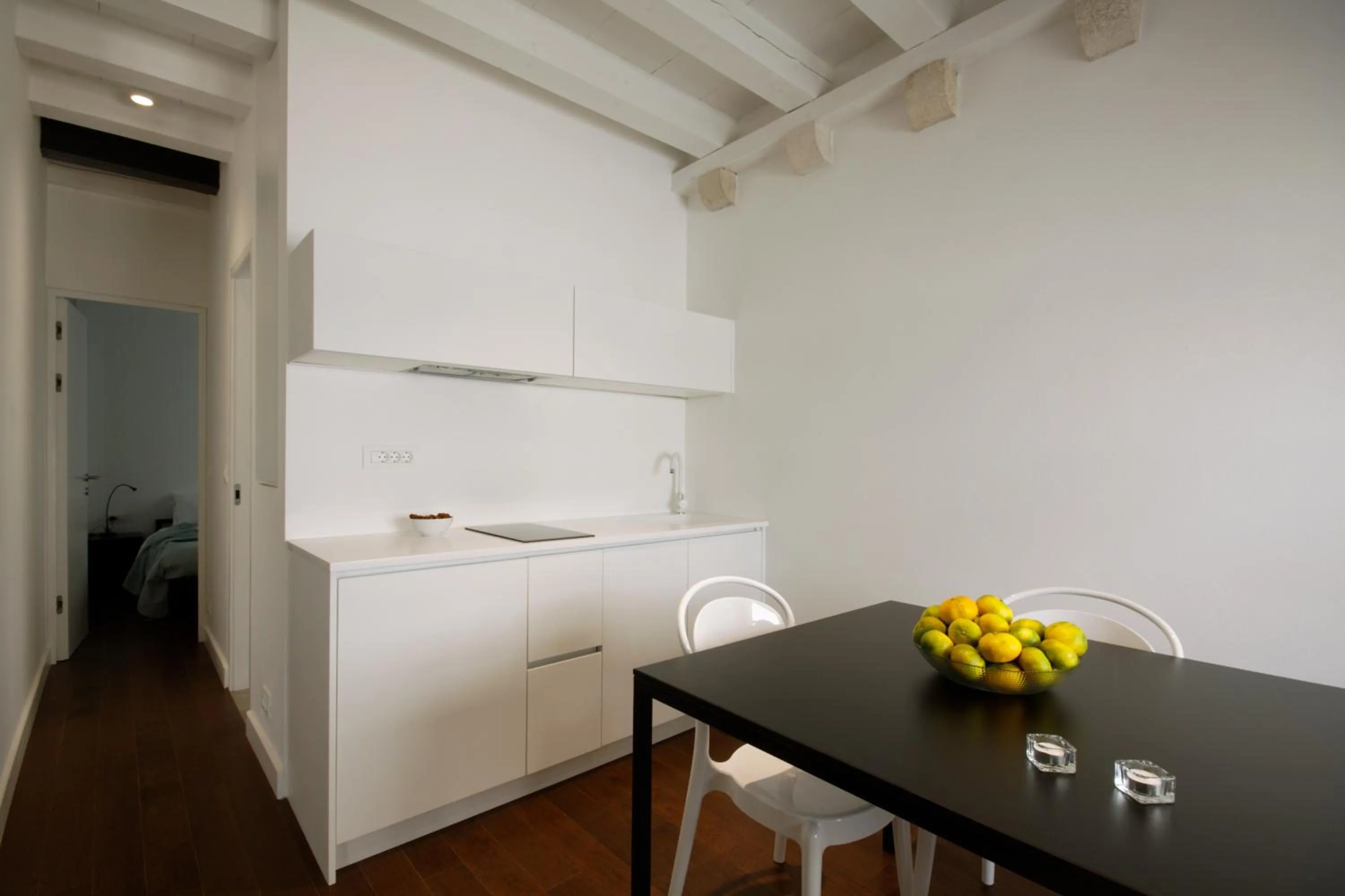 Kitchen or kitchenette in Apartments Eleganca
