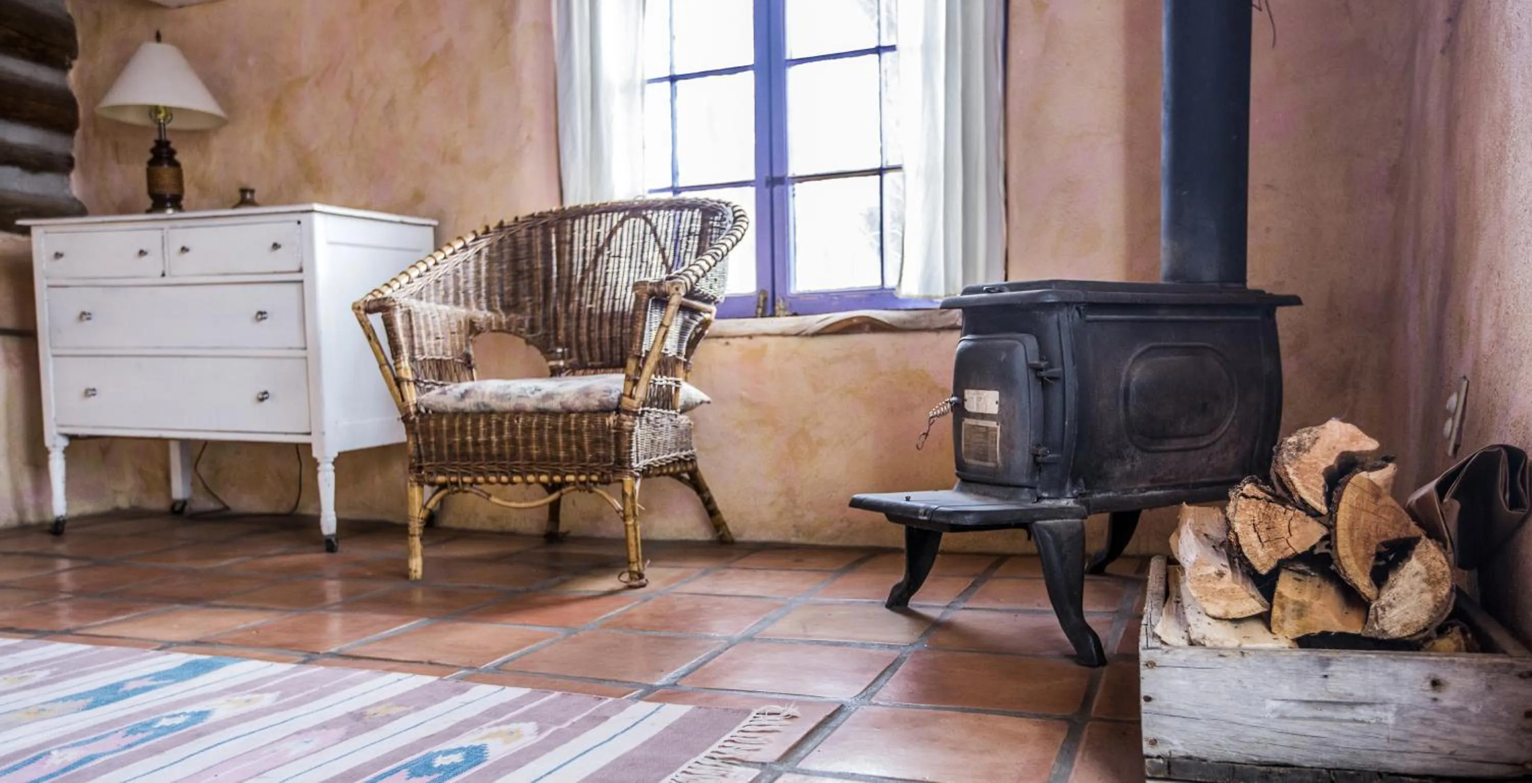Bedroom in Taos Goji Farm & Eco-Lodge Retreat