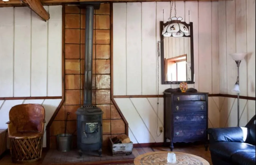 Seating area in Taos Goji Farm & Eco-Lodge Retreat
