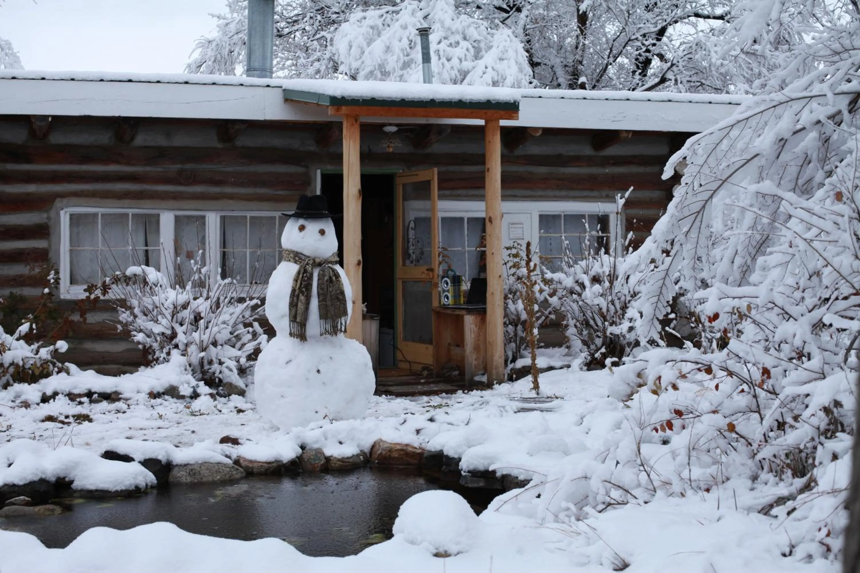 Facade/entrance in Taos Goji Farm & Eco-Lodge Retreat