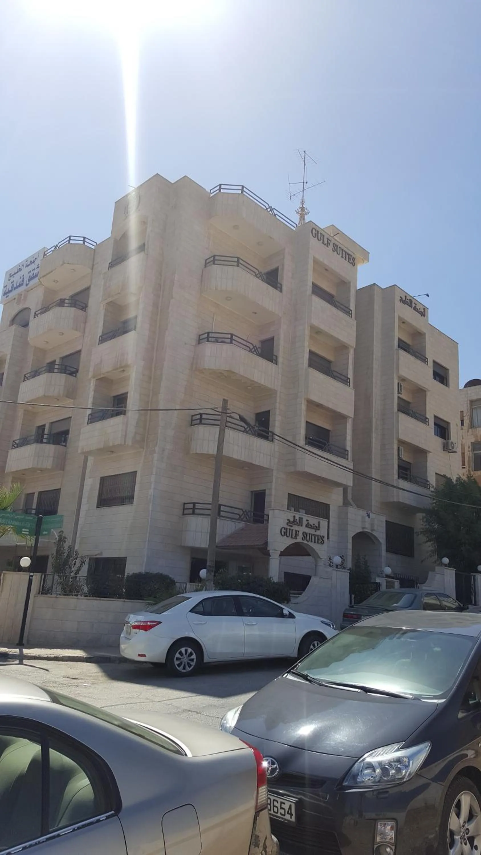 Property building in Al Khaleej Hotel Apartments