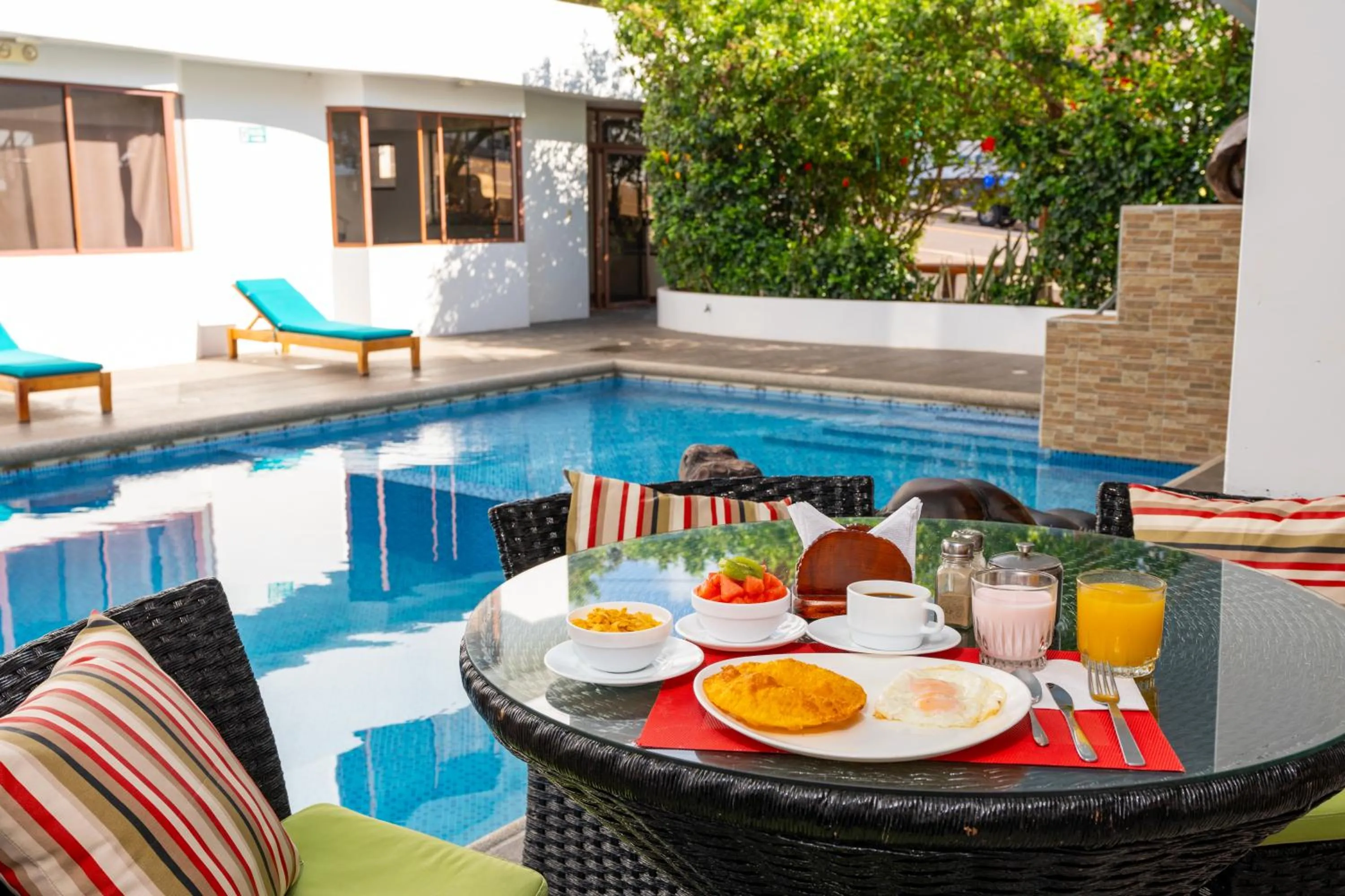 Dining area in El Descanso del Guia