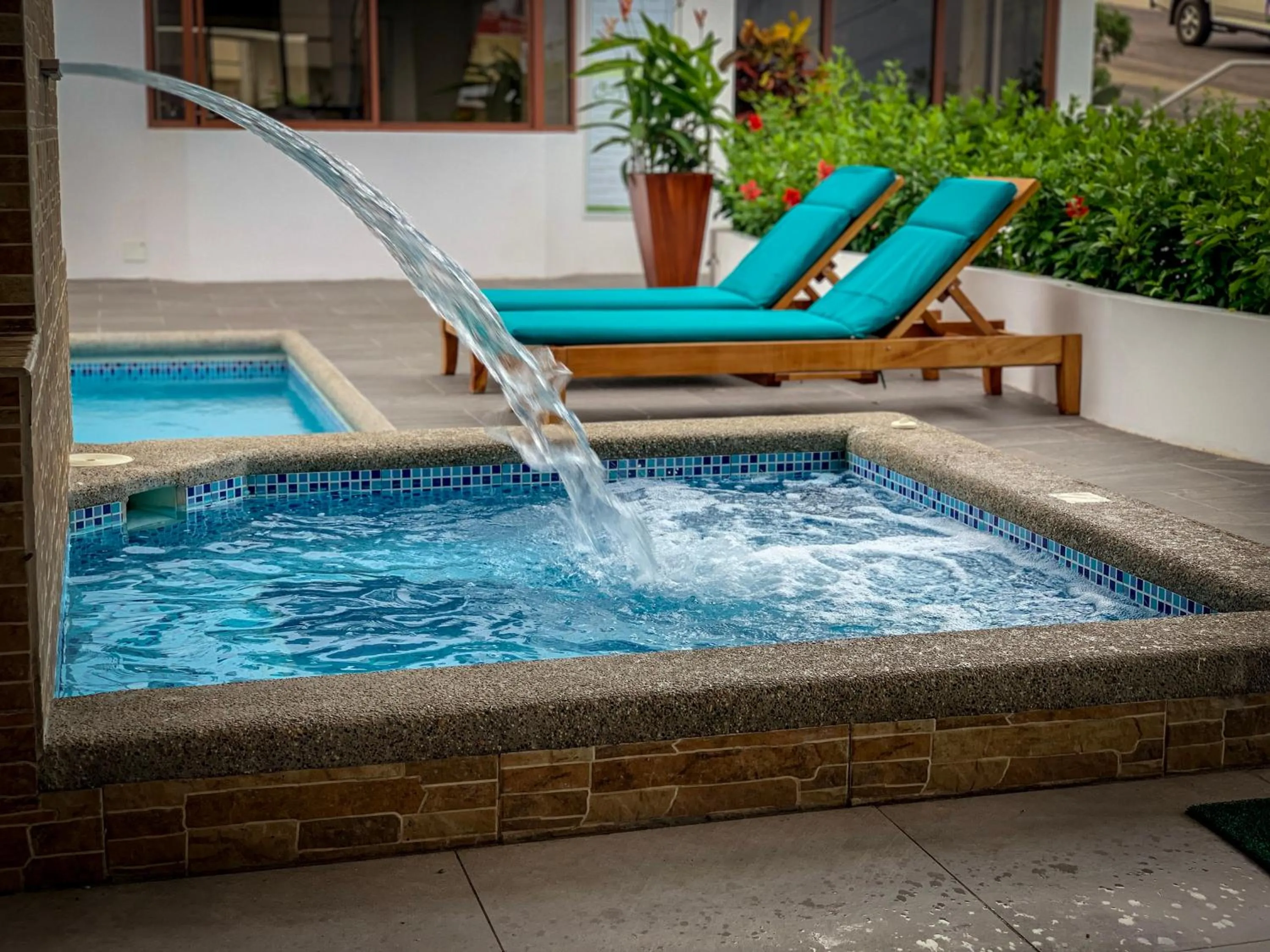 Swimming pool in El Descanso del Guia