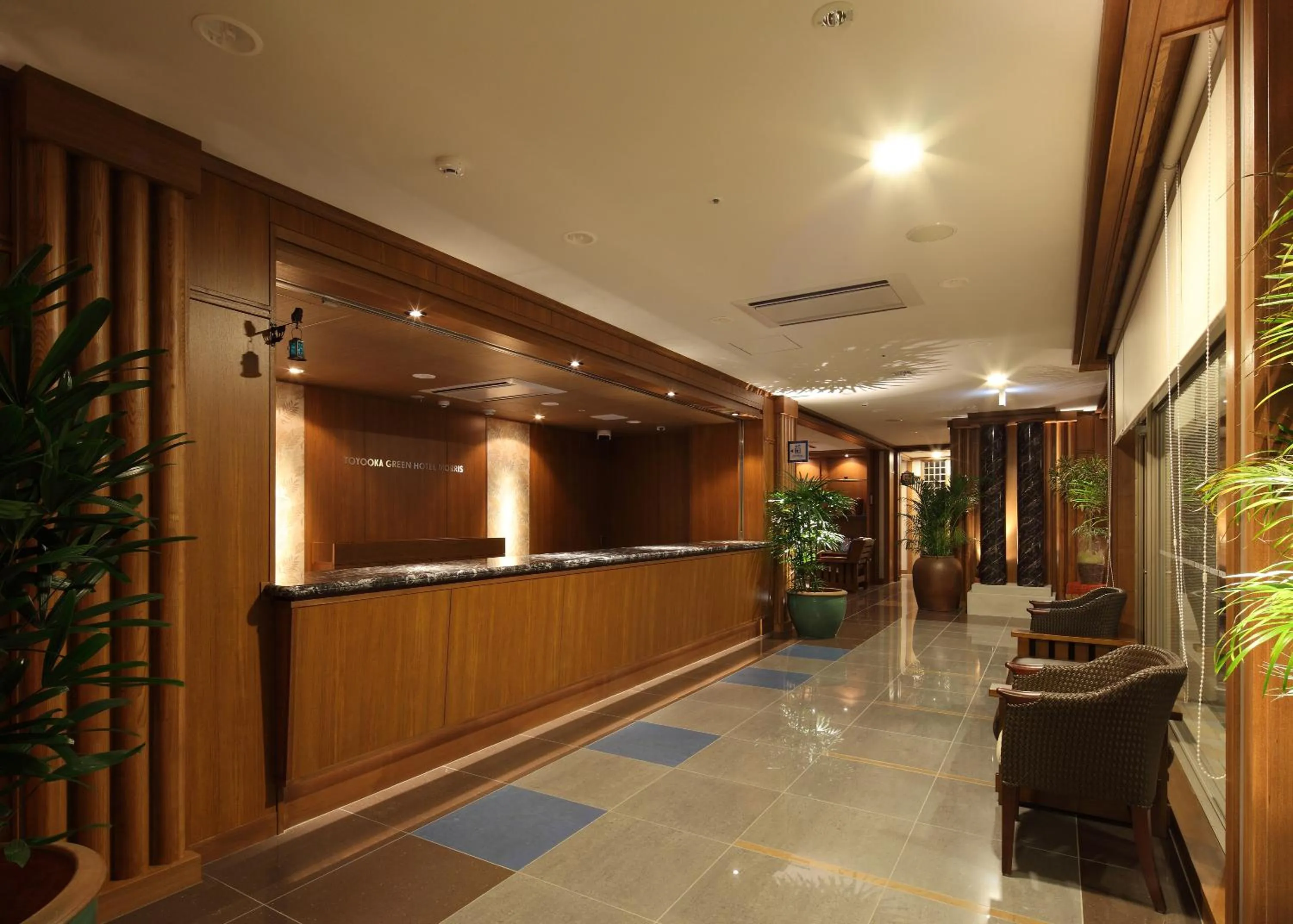 Lobby or reception in Toyooka Green Hotel Morris