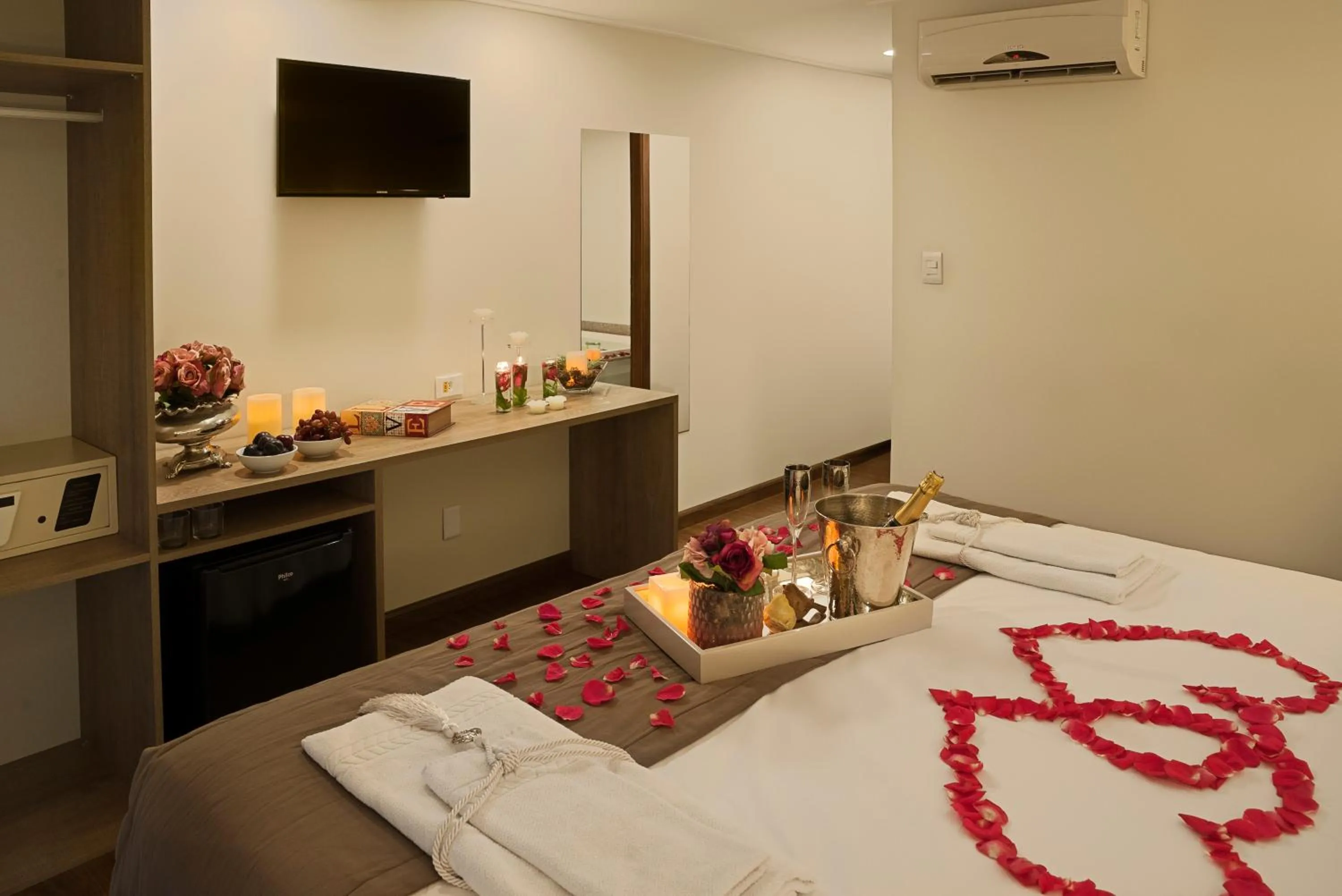 Bed in Tryp by Wyndham Varginha Cafe Royal