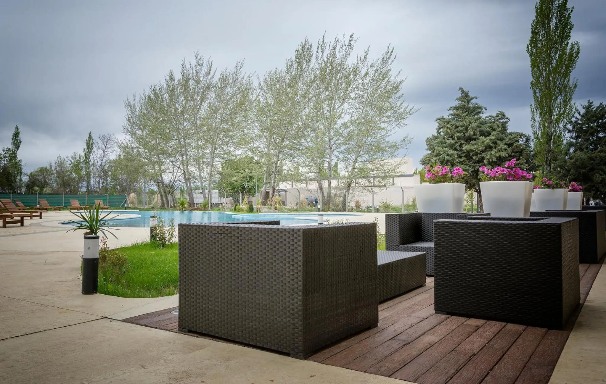 Patio in Howard Johnson Neuquen