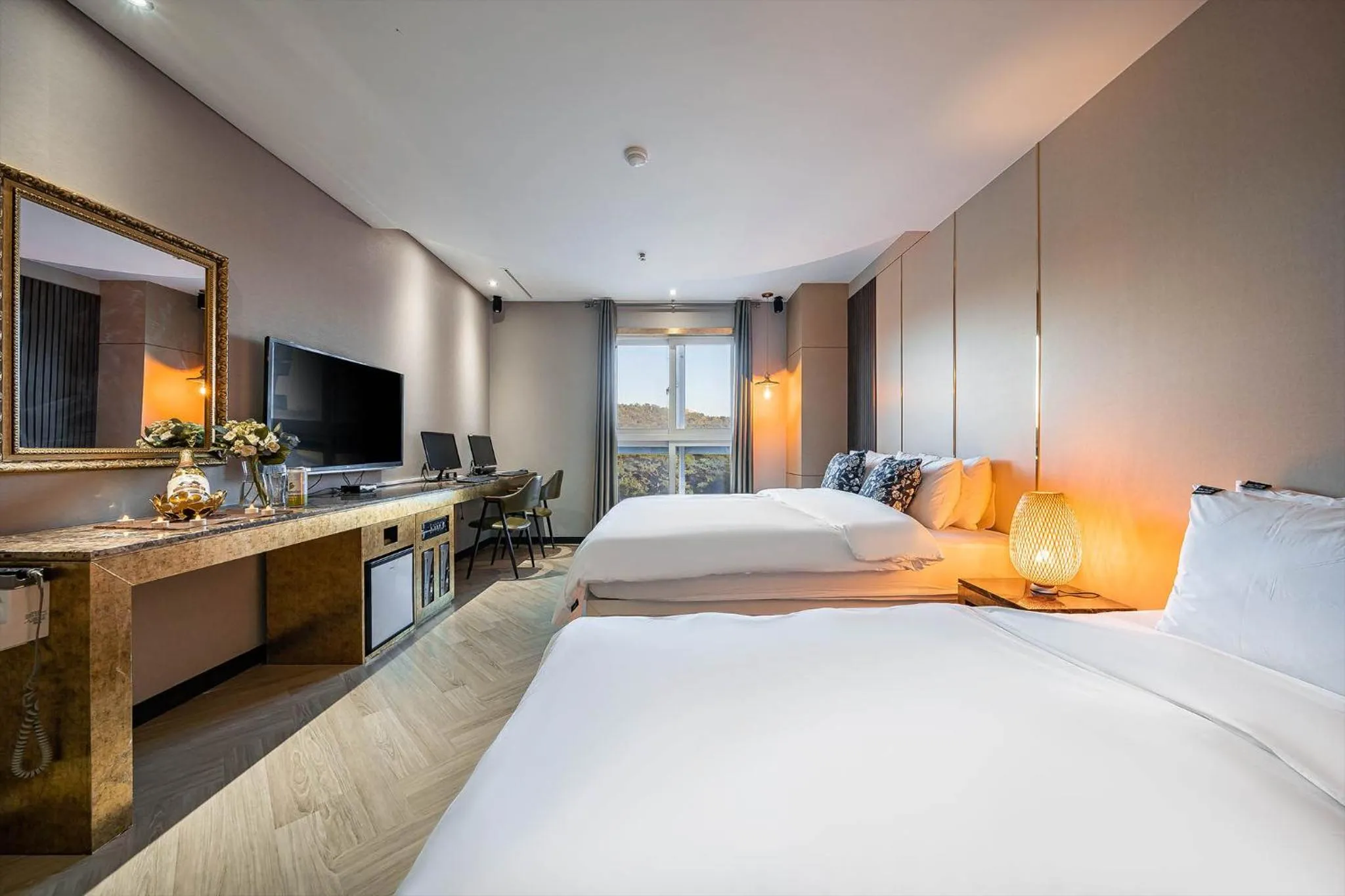 Bed in Dongtan Hotel Bella