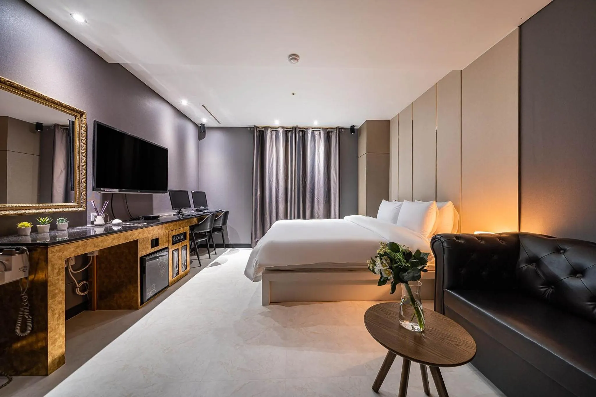 Bed in Dongtan Hotel Bella