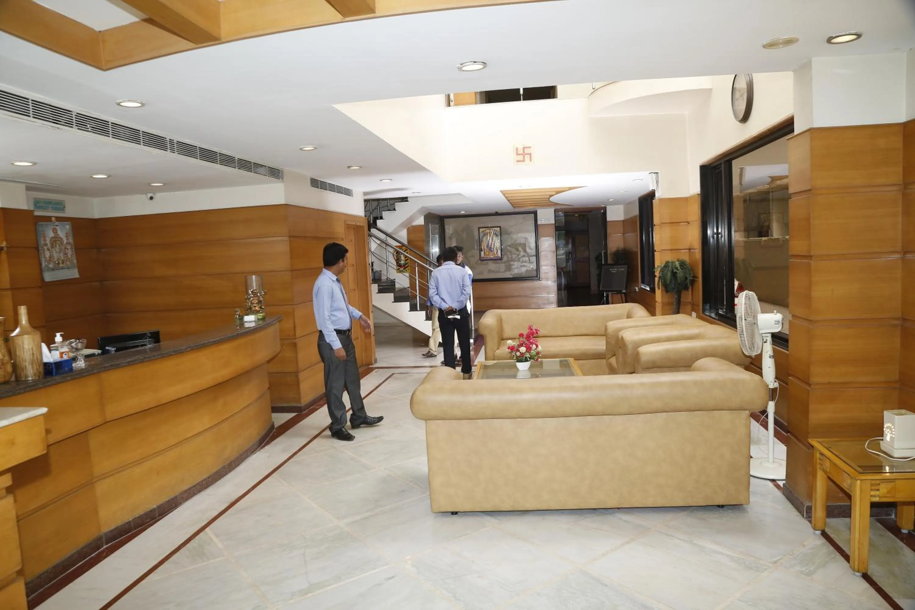 Lobby or reception in HOTEL GRAND PLAZzA