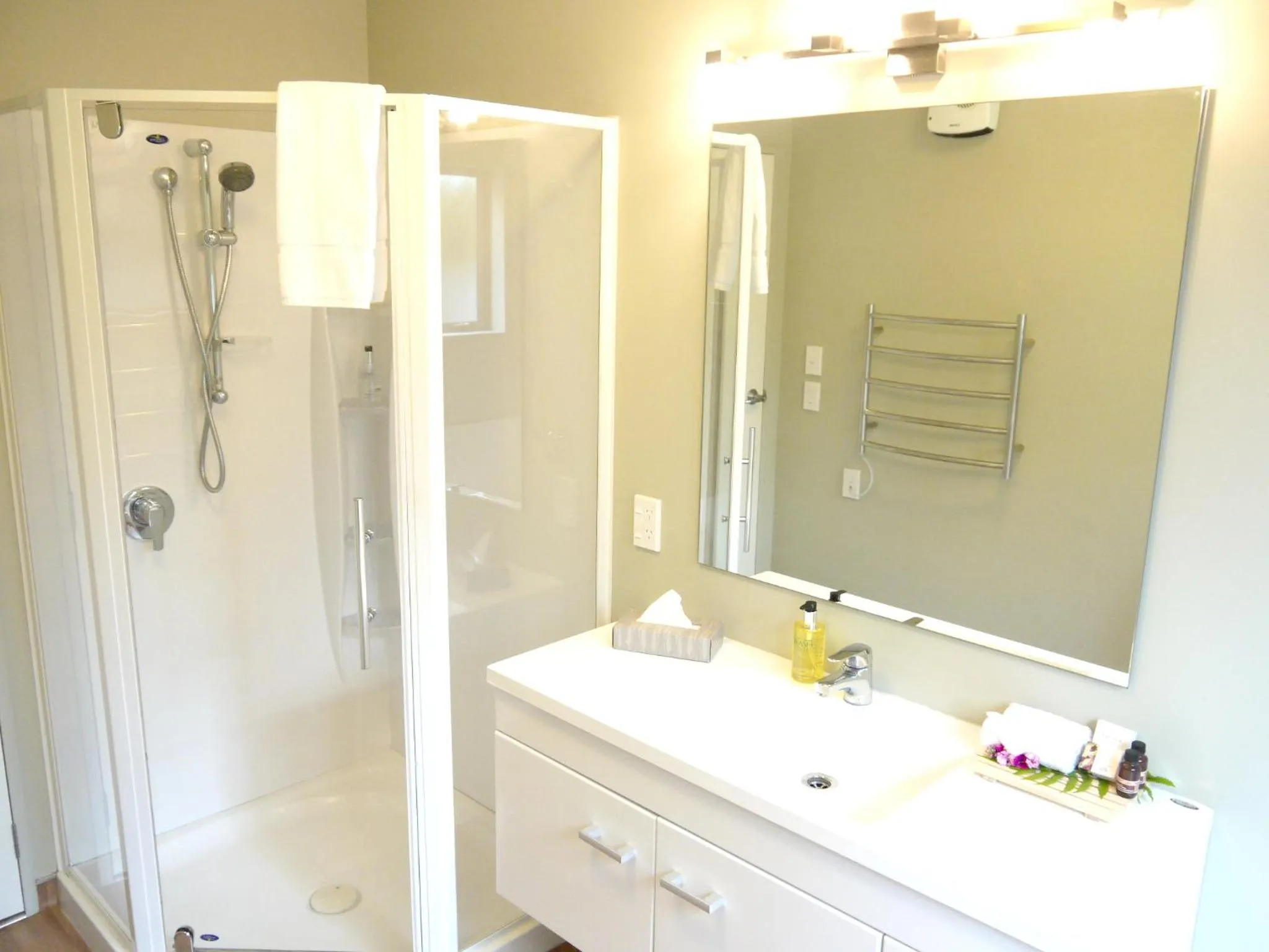 Shower in Franz Josef Treetops