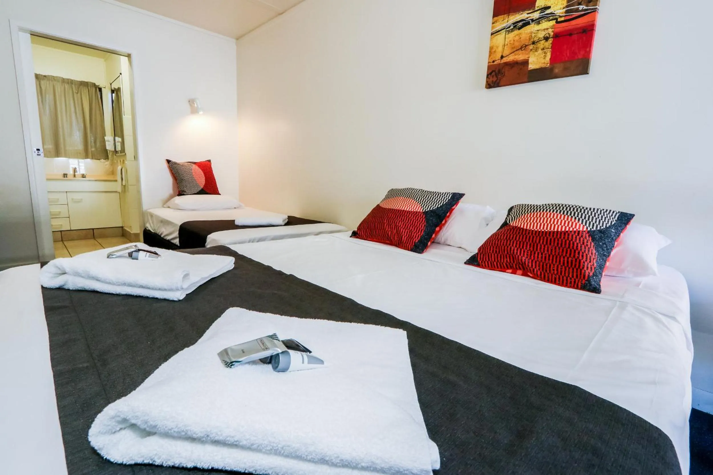 Bed in Miriam Vale Motel