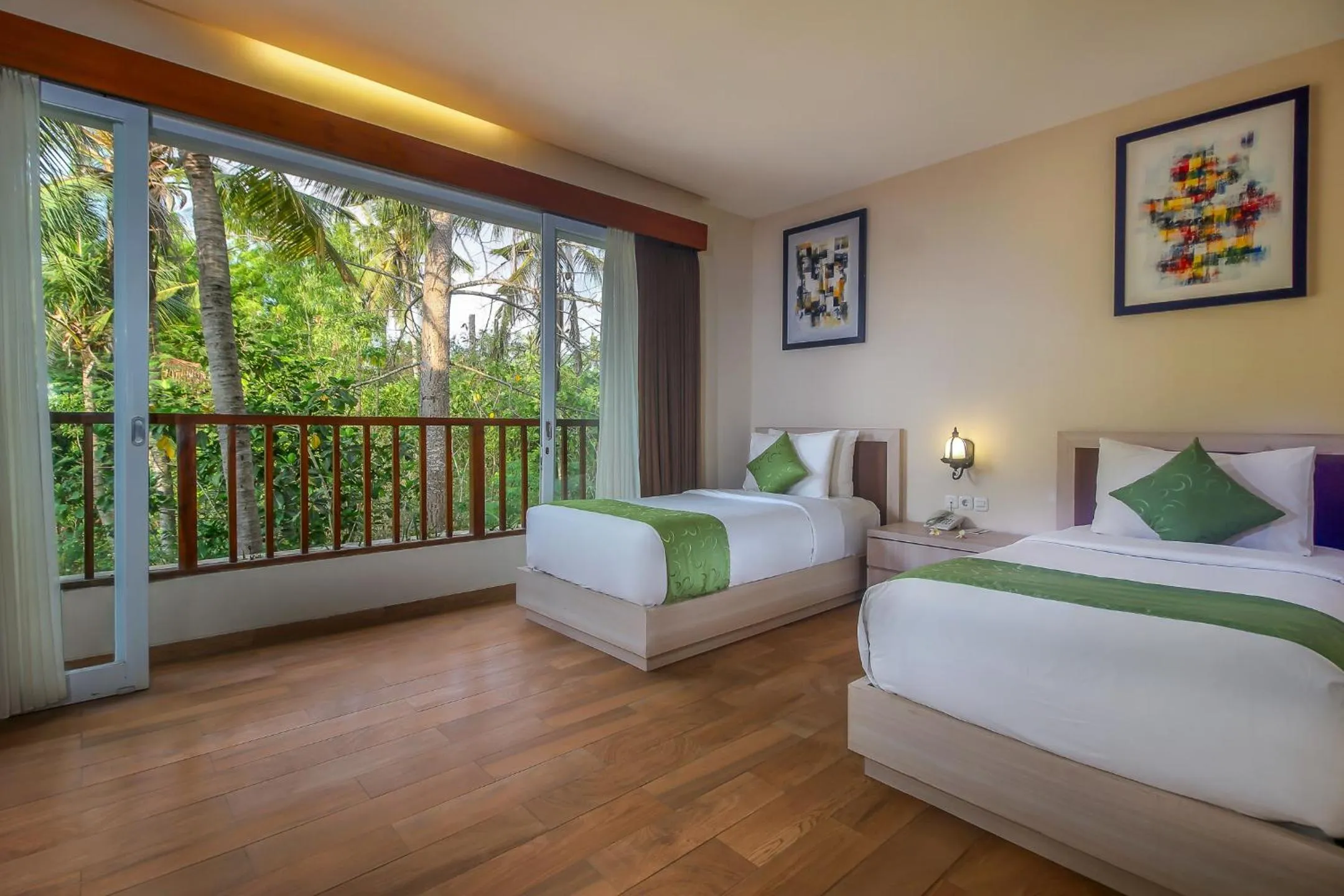 Bedroom, Bed in d'Nusa Beach Club and Resort