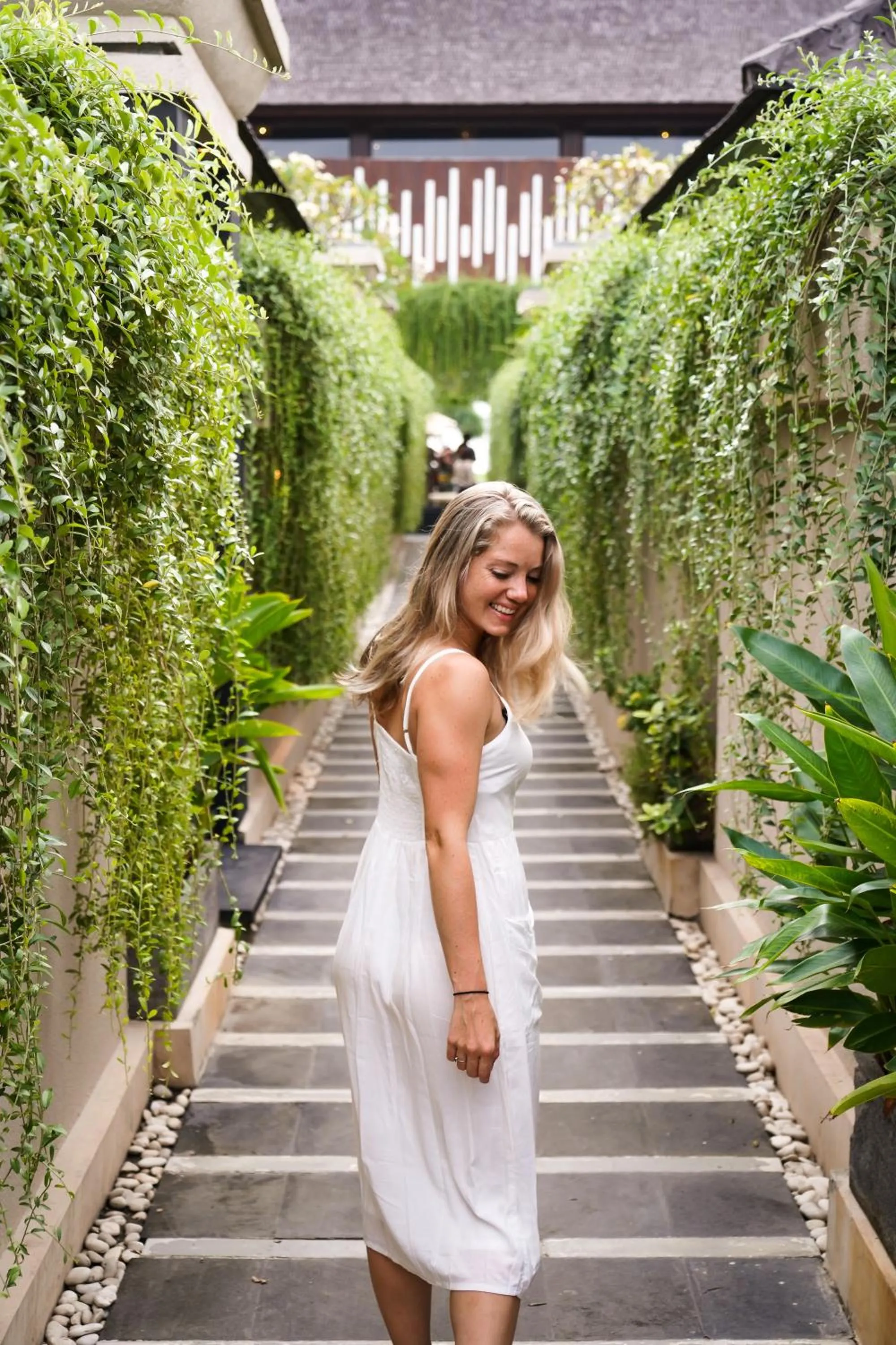 Facade/entrance in d'Nusa Beach Club and Resort