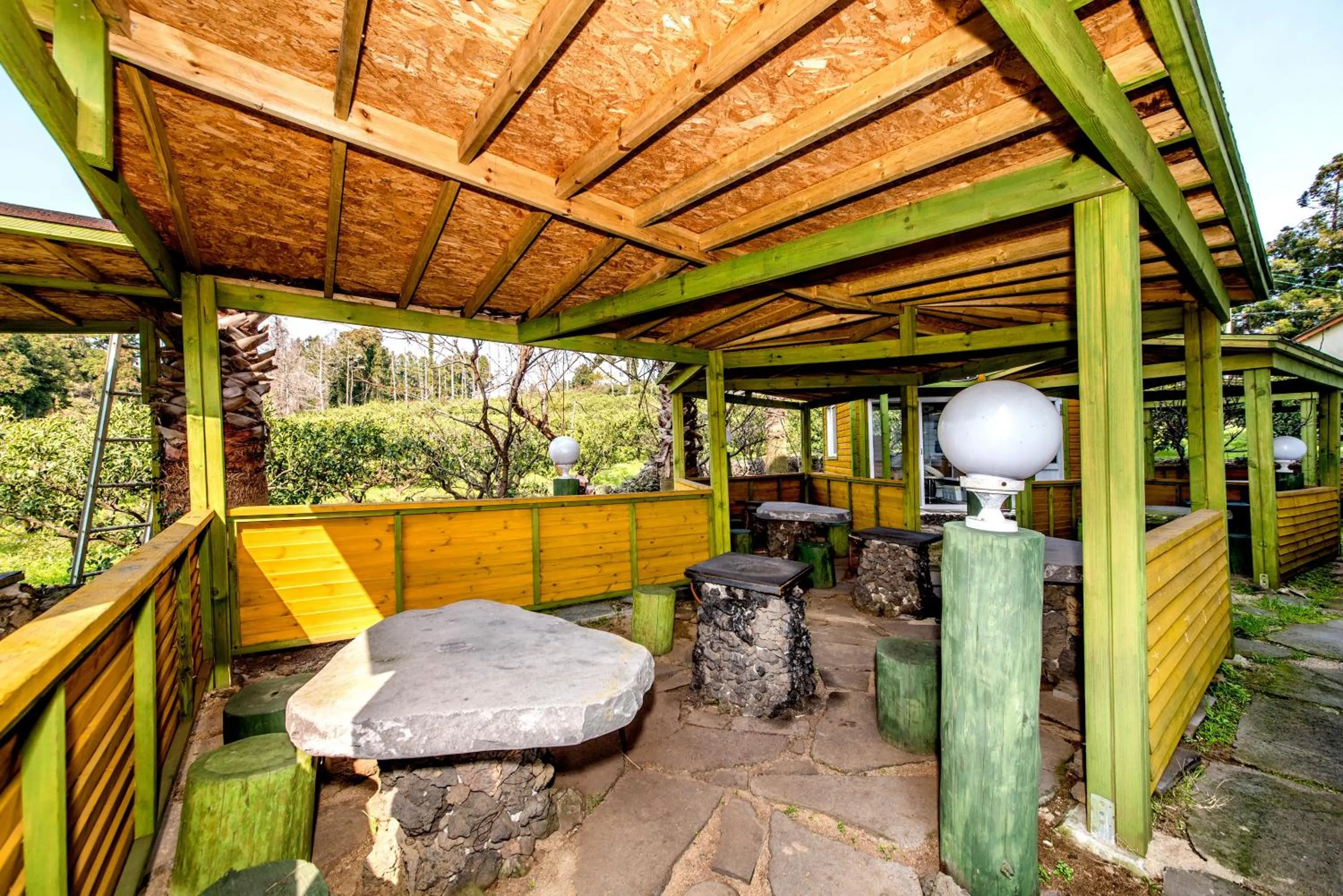 BBQ facilities in Jeju Hue Pension