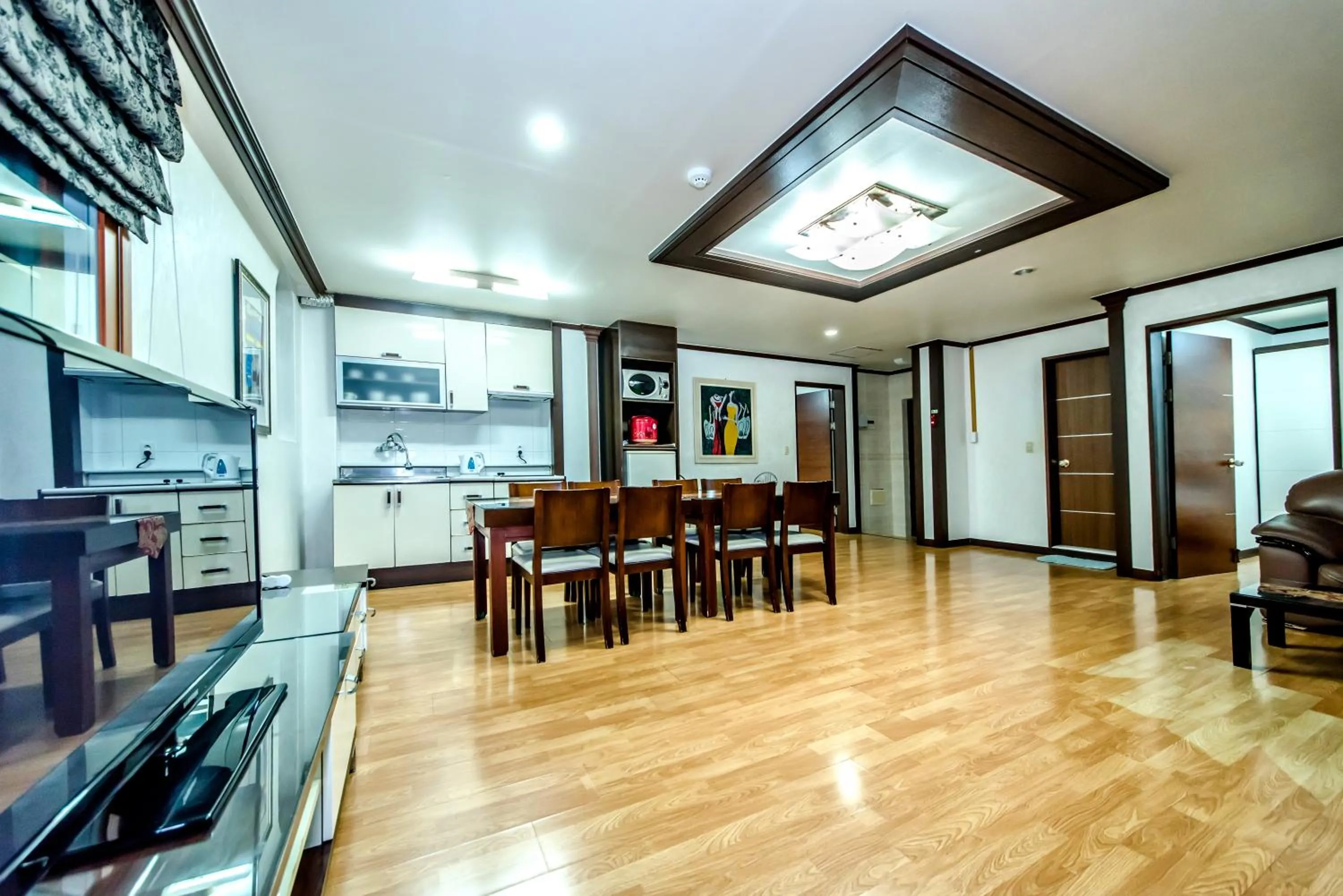 Living room in Jeju Hue Pension