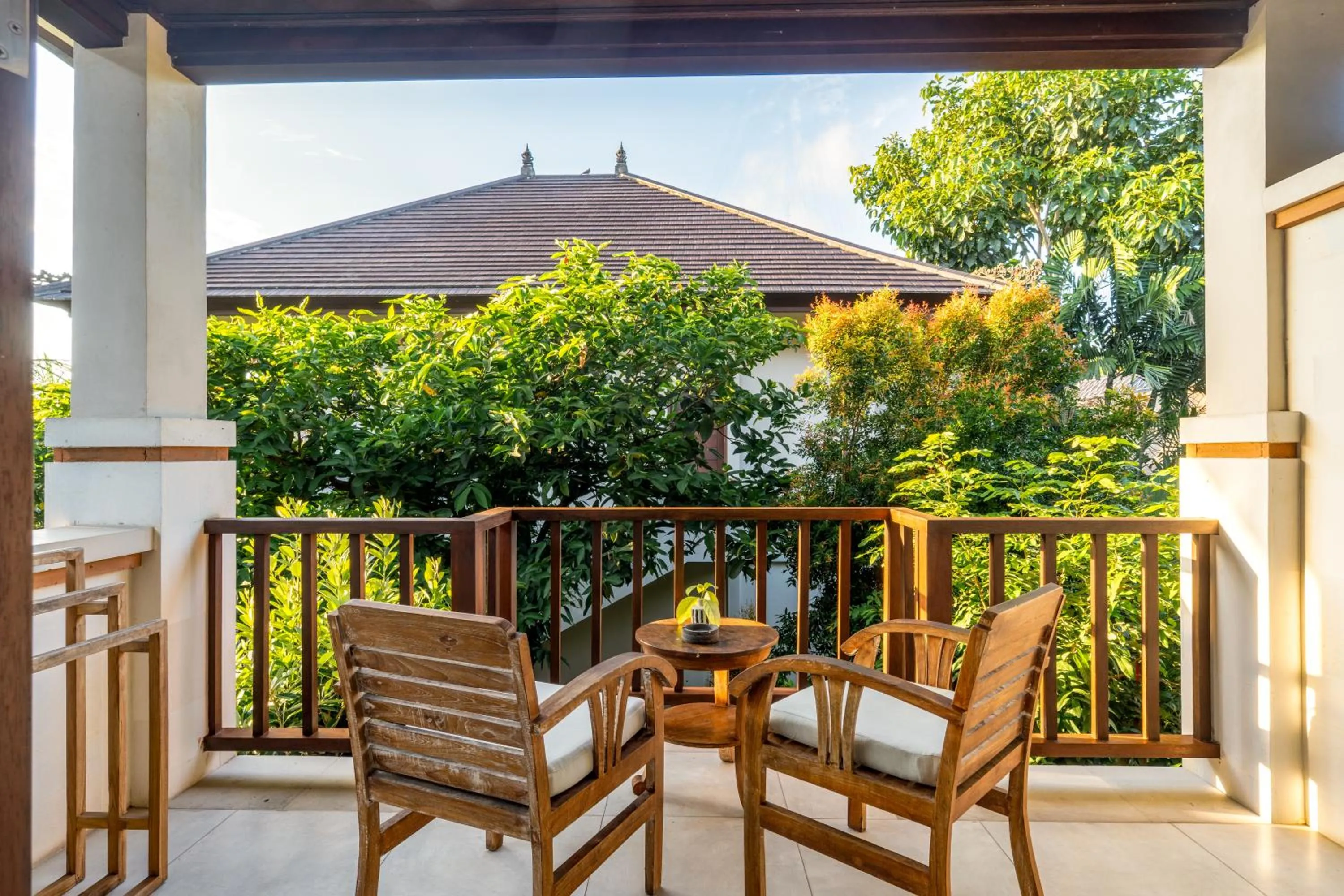 Balcony/Terrace in Radha Phala Resort & Spa