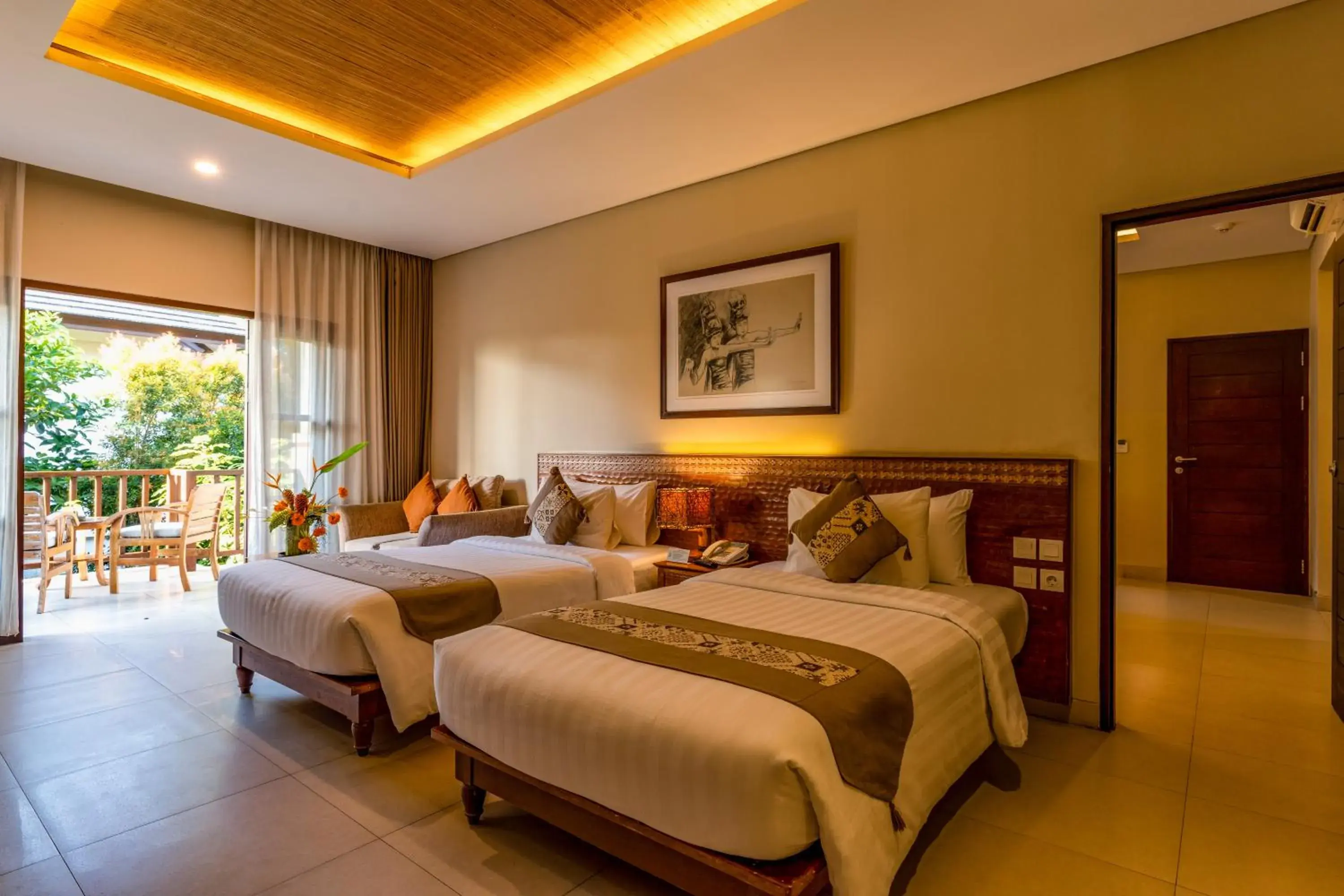 Connecting Room - Super Deluxe Double or Twin Room in Radha Phala Resort & Spa Connecting Room - Super Deluxe Double or Twin Room in Radha Phala Resort & Spa