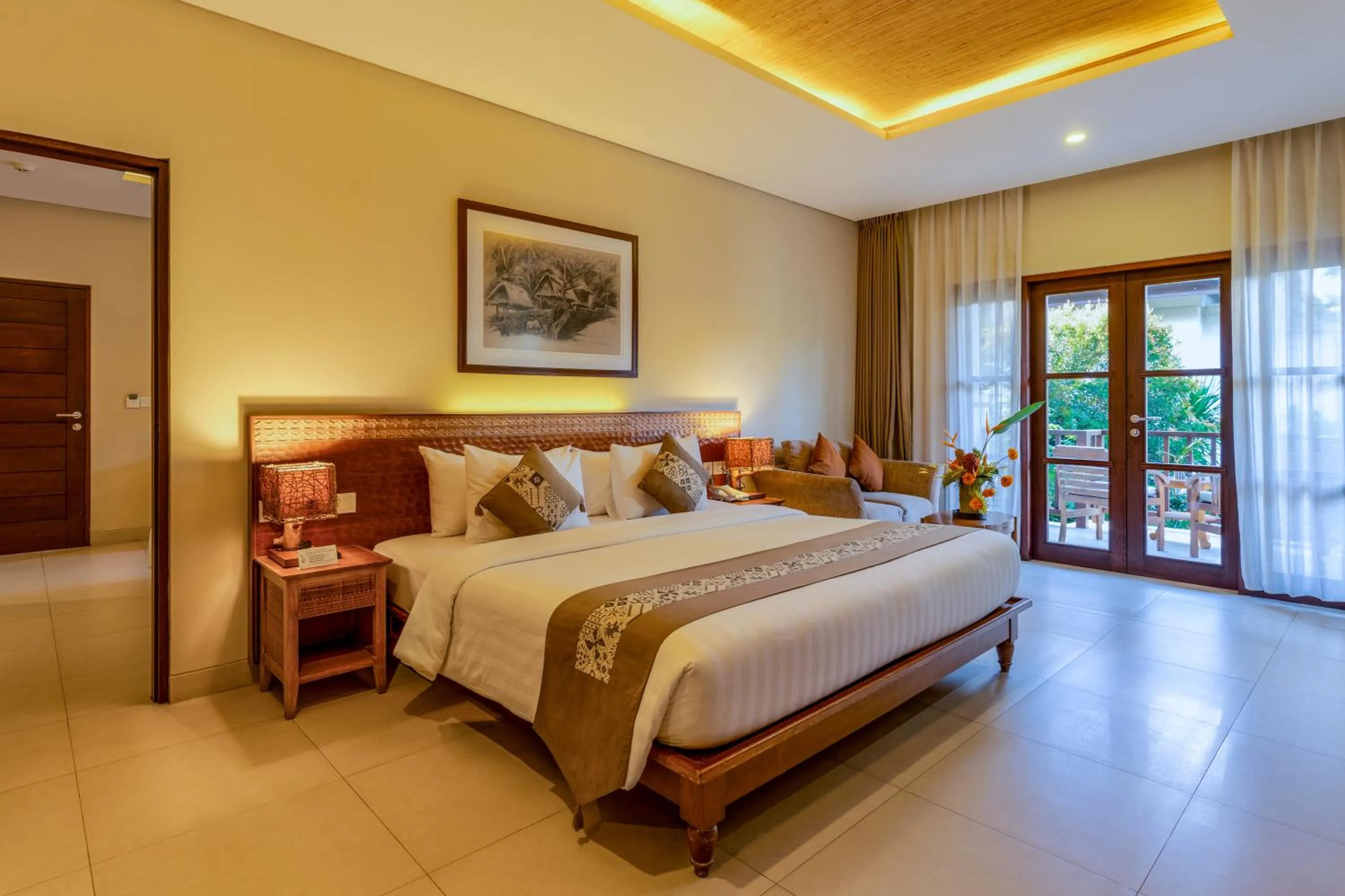 Bedroom, Bed in Radha Phala Resort & Spa