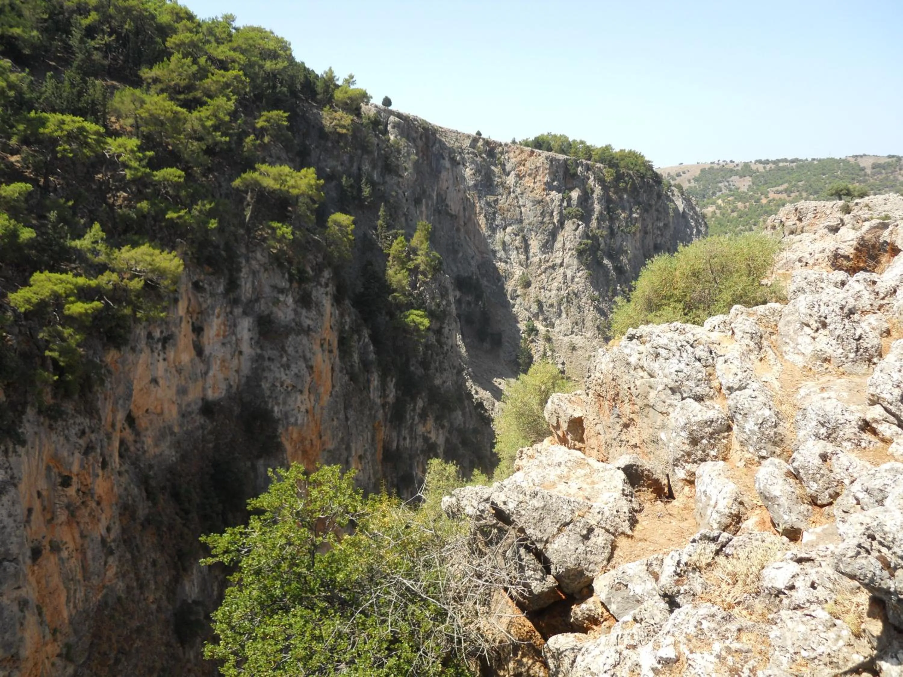 Natural landscape in Daskalogiannis Hotel