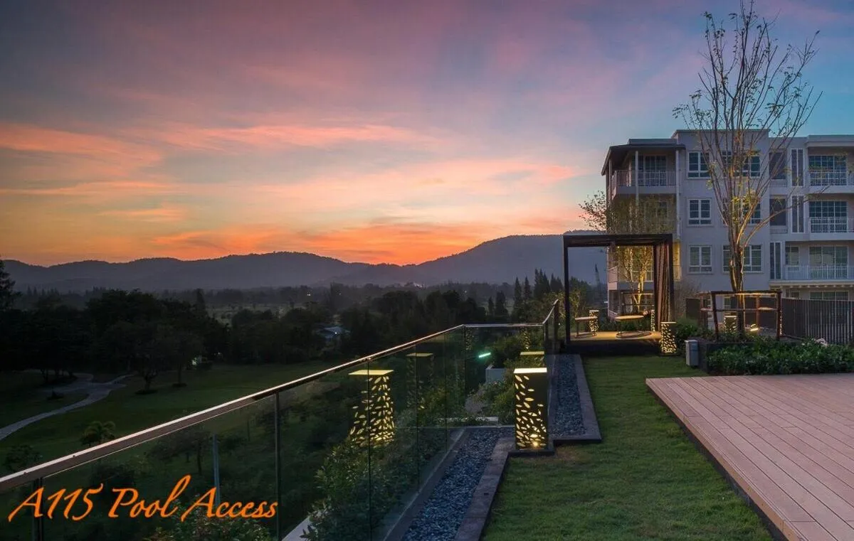 Patio in Pool Access Autumn Hua Hin