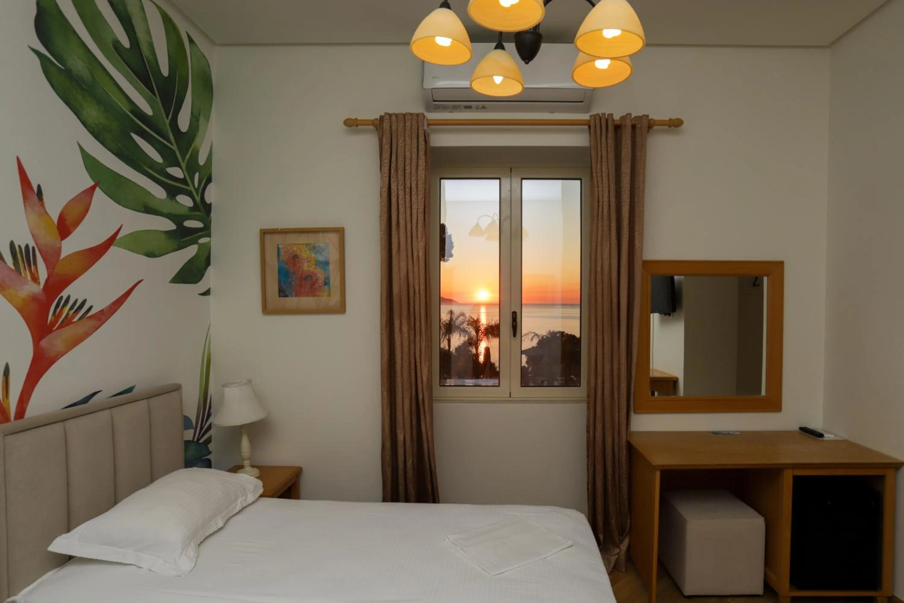 Sea view, Bed in Le Palazzine Hotel