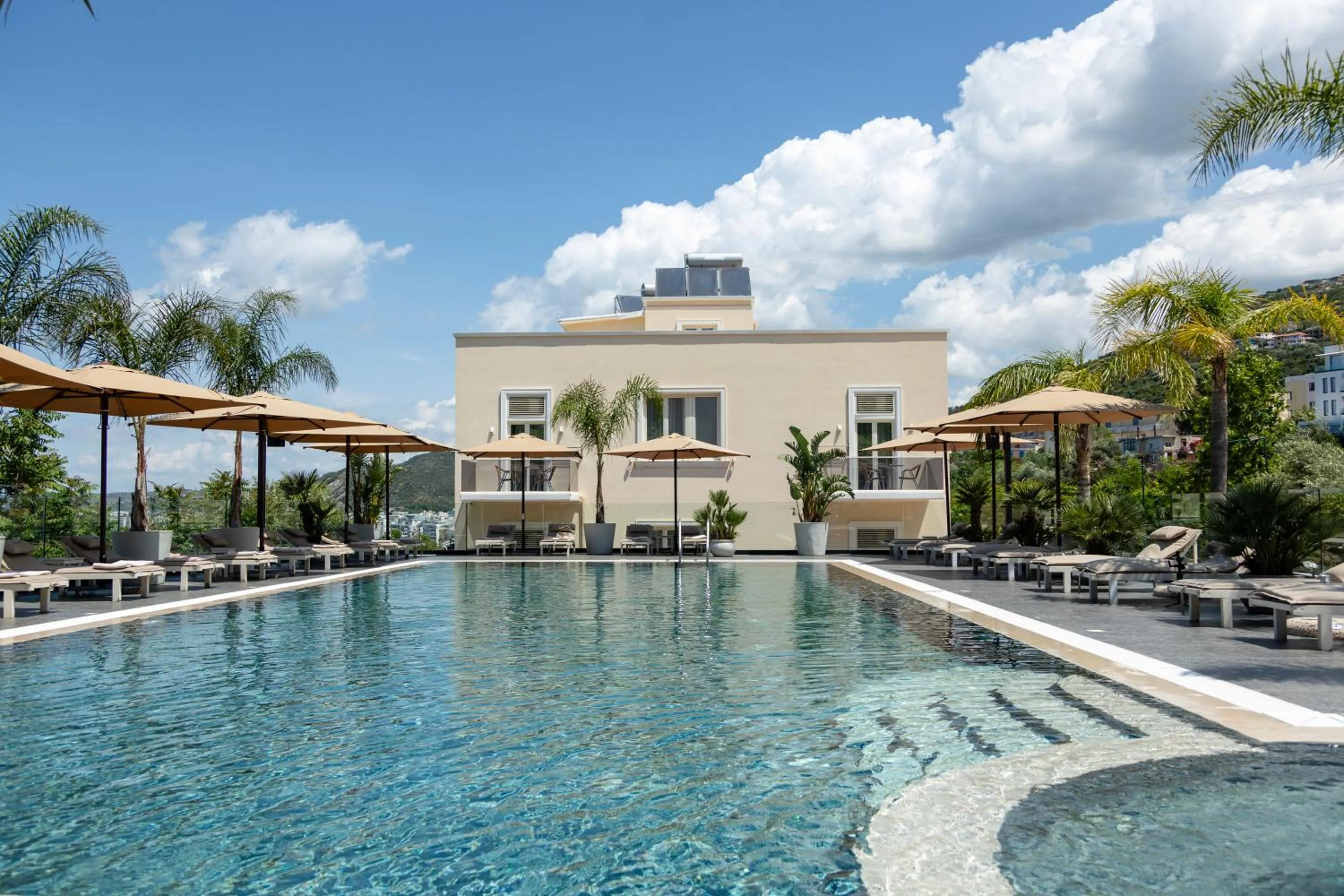 Property building in Le Palazzine Hotel