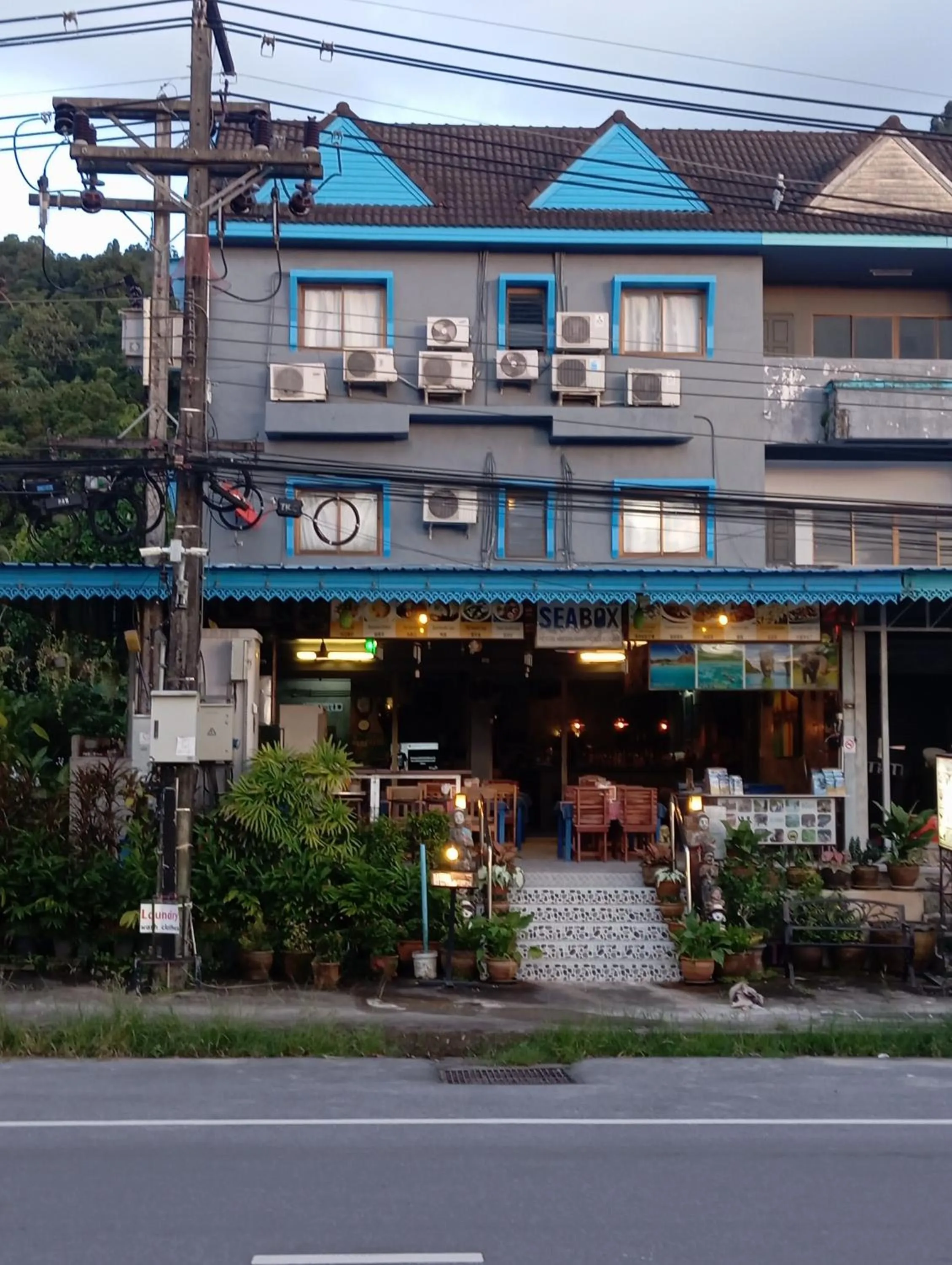 Property building in Seabox Khaolak Hostel