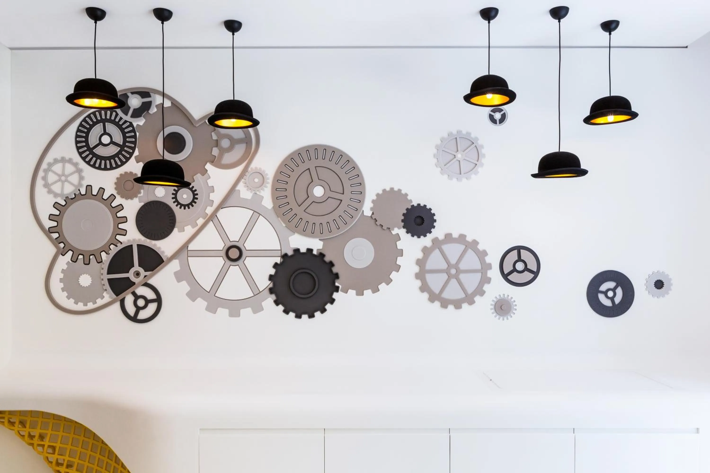 Decorative detail in VISIONAPARTMENTS Rue de Berne - contactless check-in