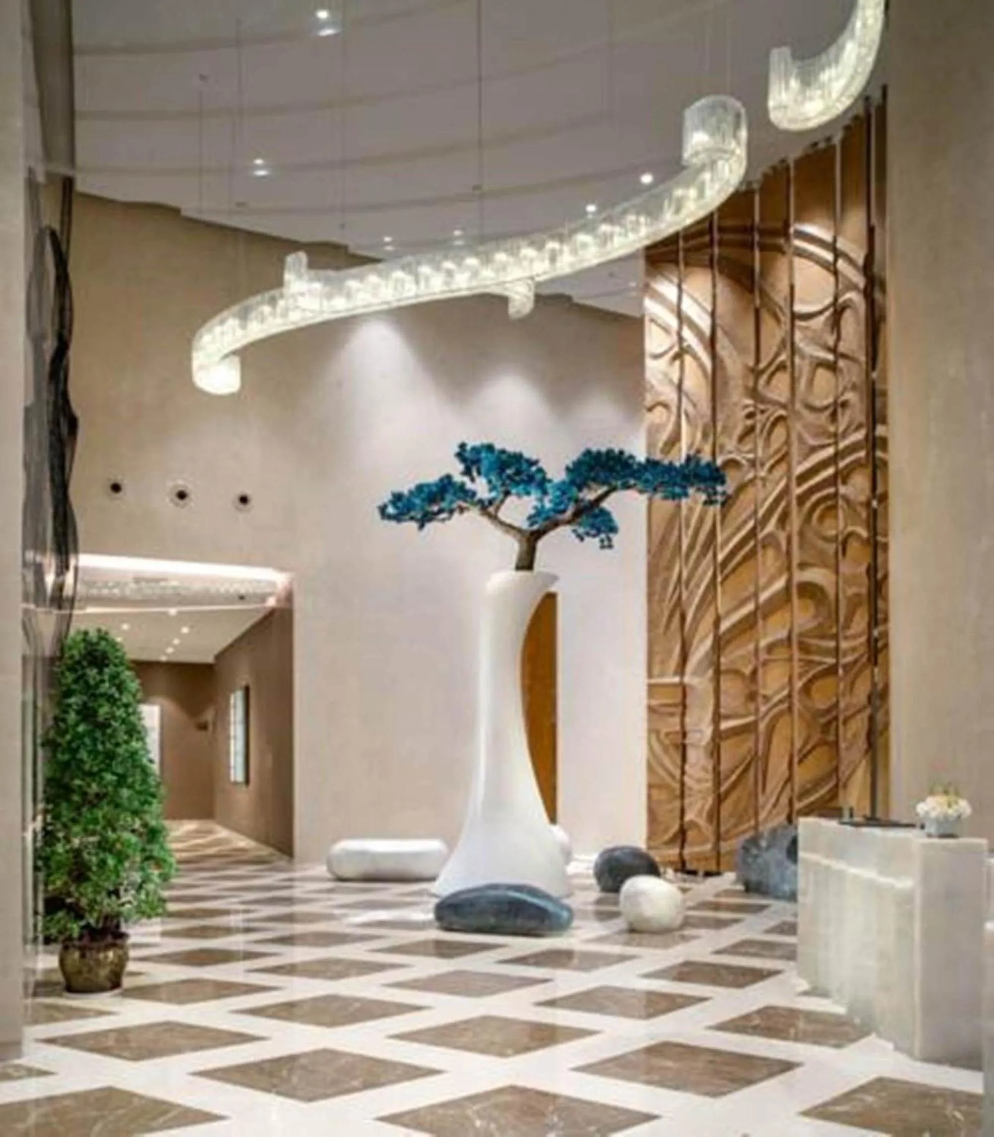 Decorative detail in Sofitel Lianyungang Suning