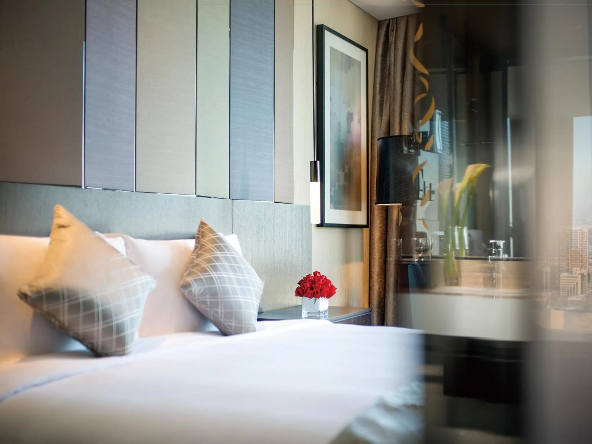 Bedroom, Bed in Sofitel Lianyungang Suning