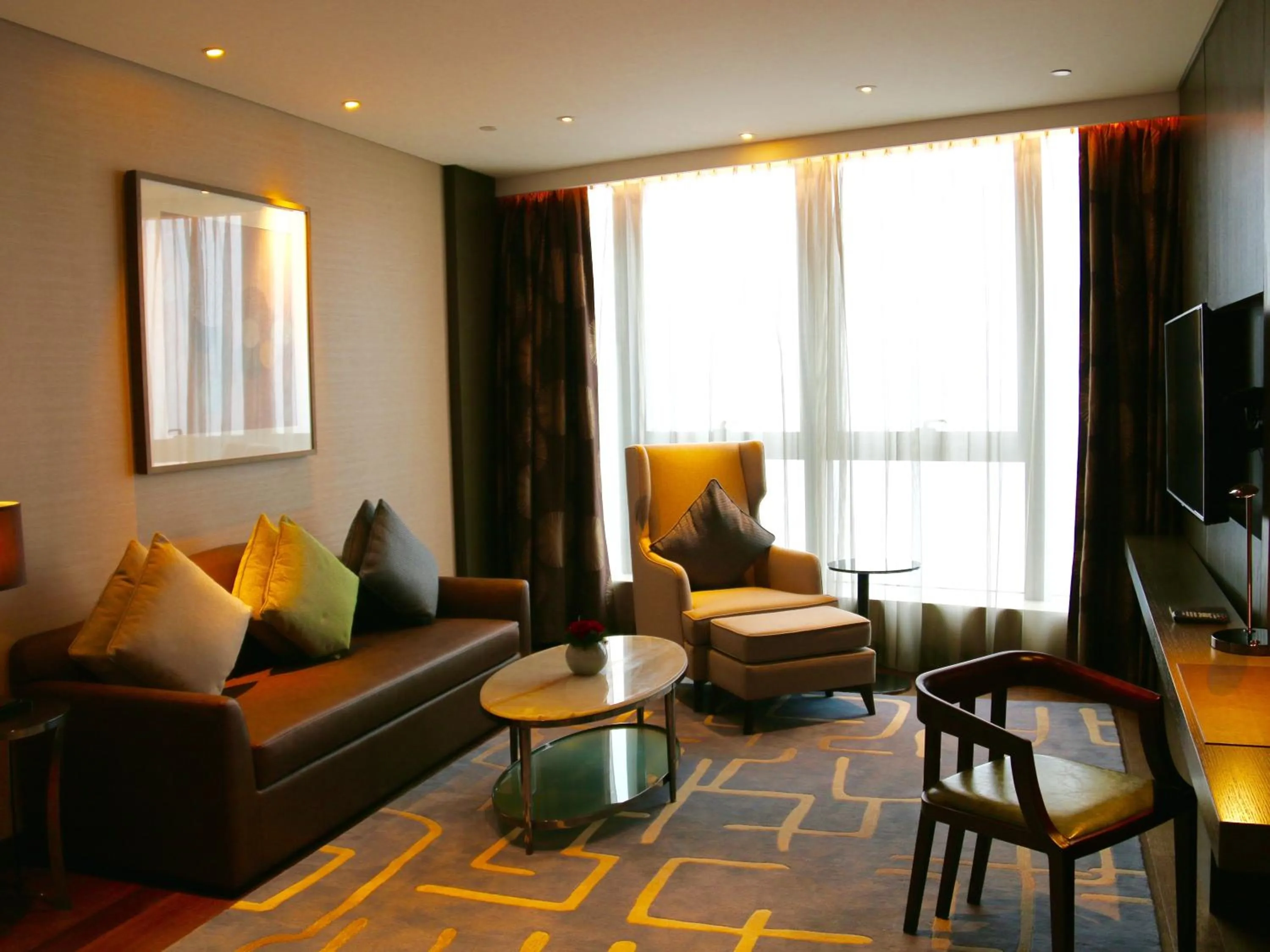 Living room in Sofitel Lianyungang Suning