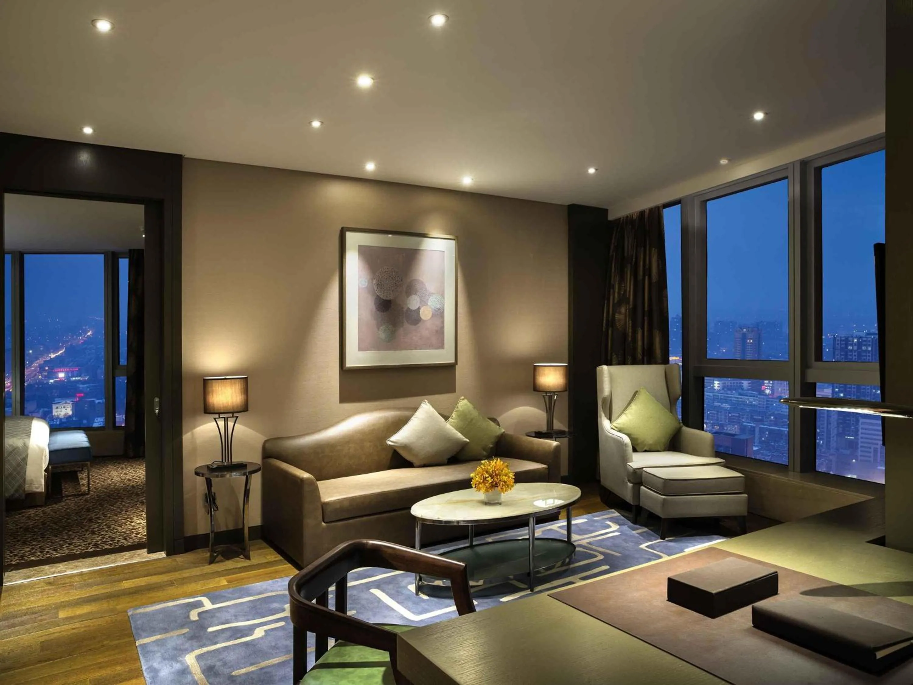 Junior King Suite with Club Access in Sofitel Lianyungang Suning