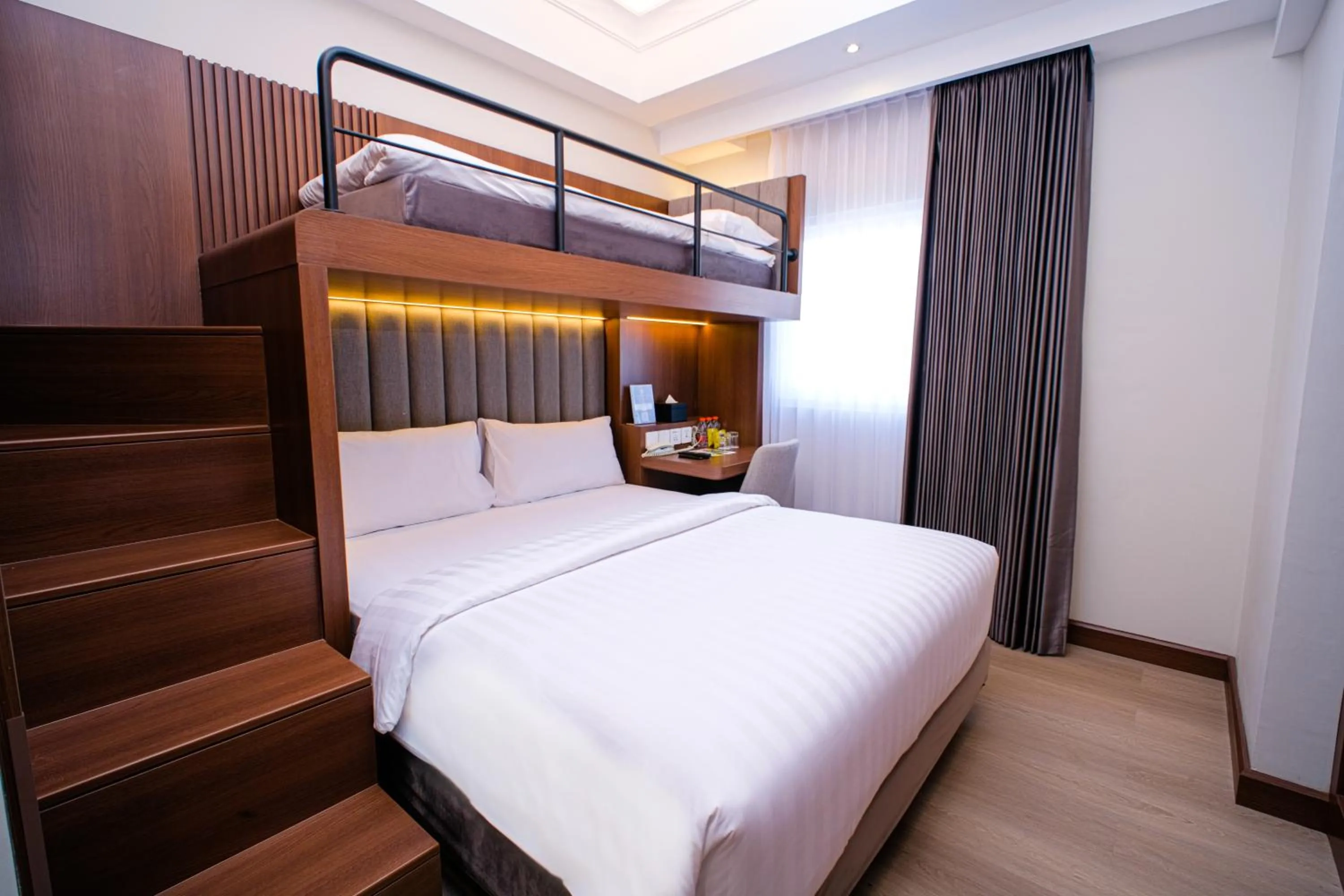 Bed in Deka Hotel Surabaya HR Muhammad
