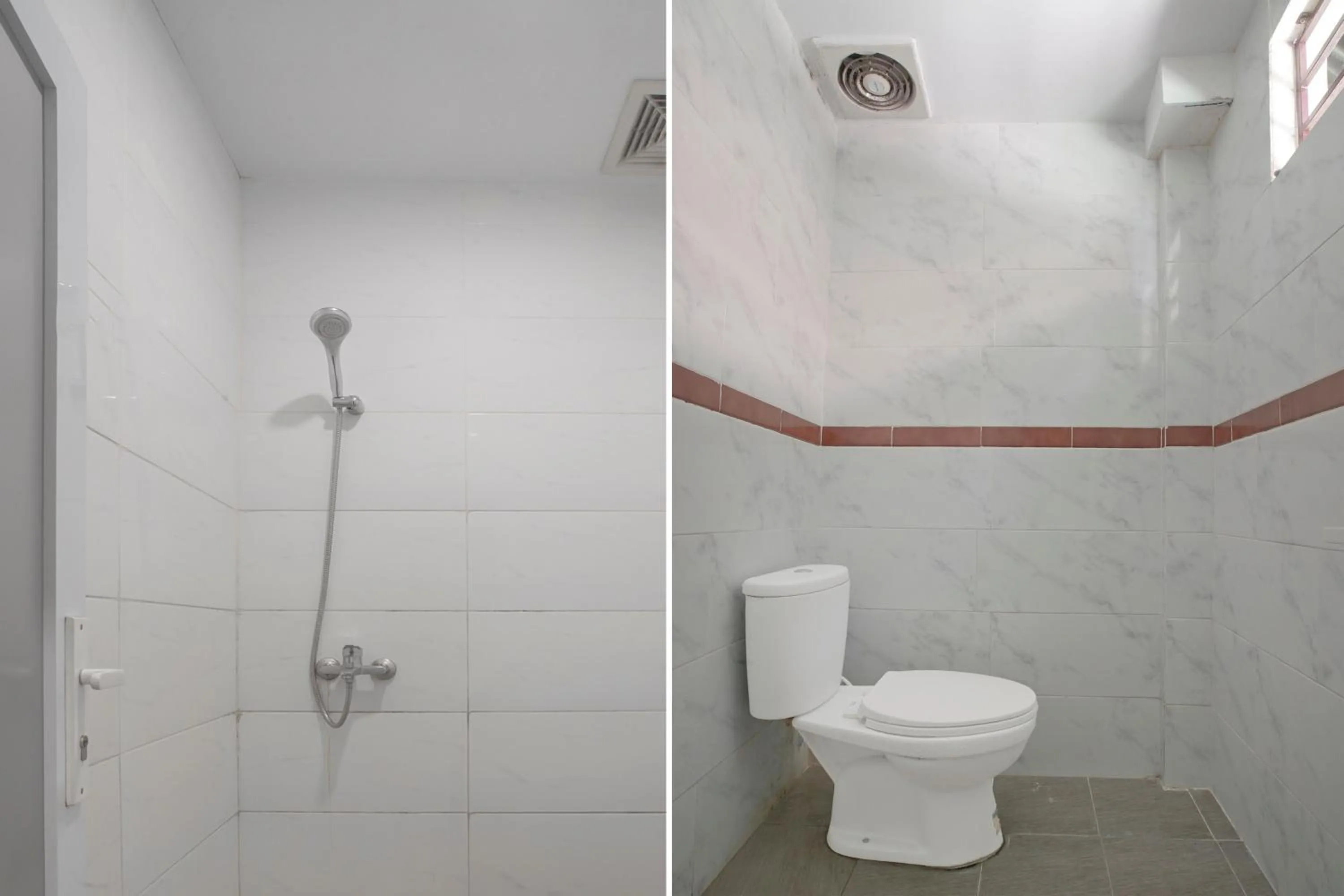 Bathroom in Collection O near Harbour Bay Mall formerly Kansa Hotel