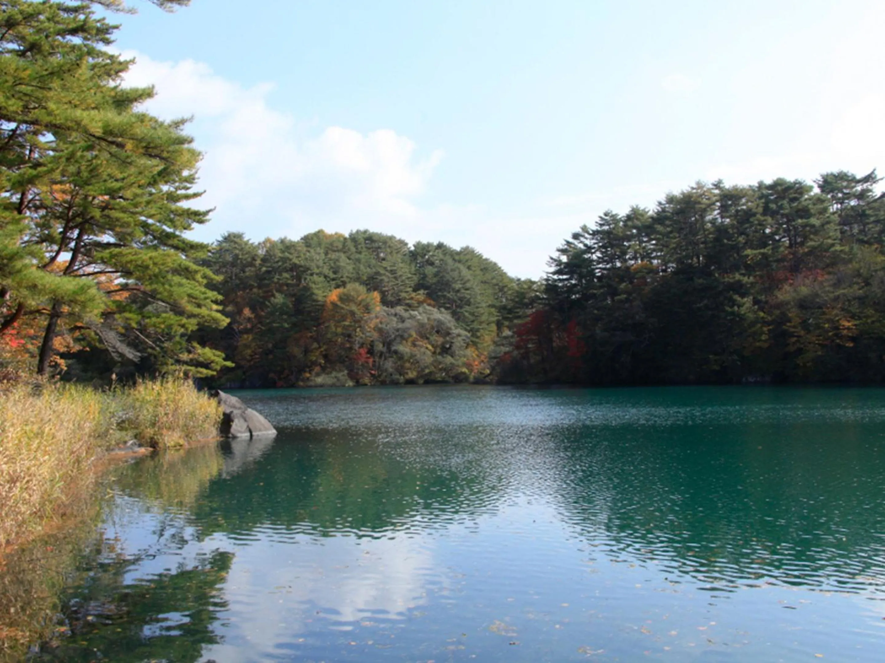 Location in Urabandai Lake Resort Goshiki no Mori