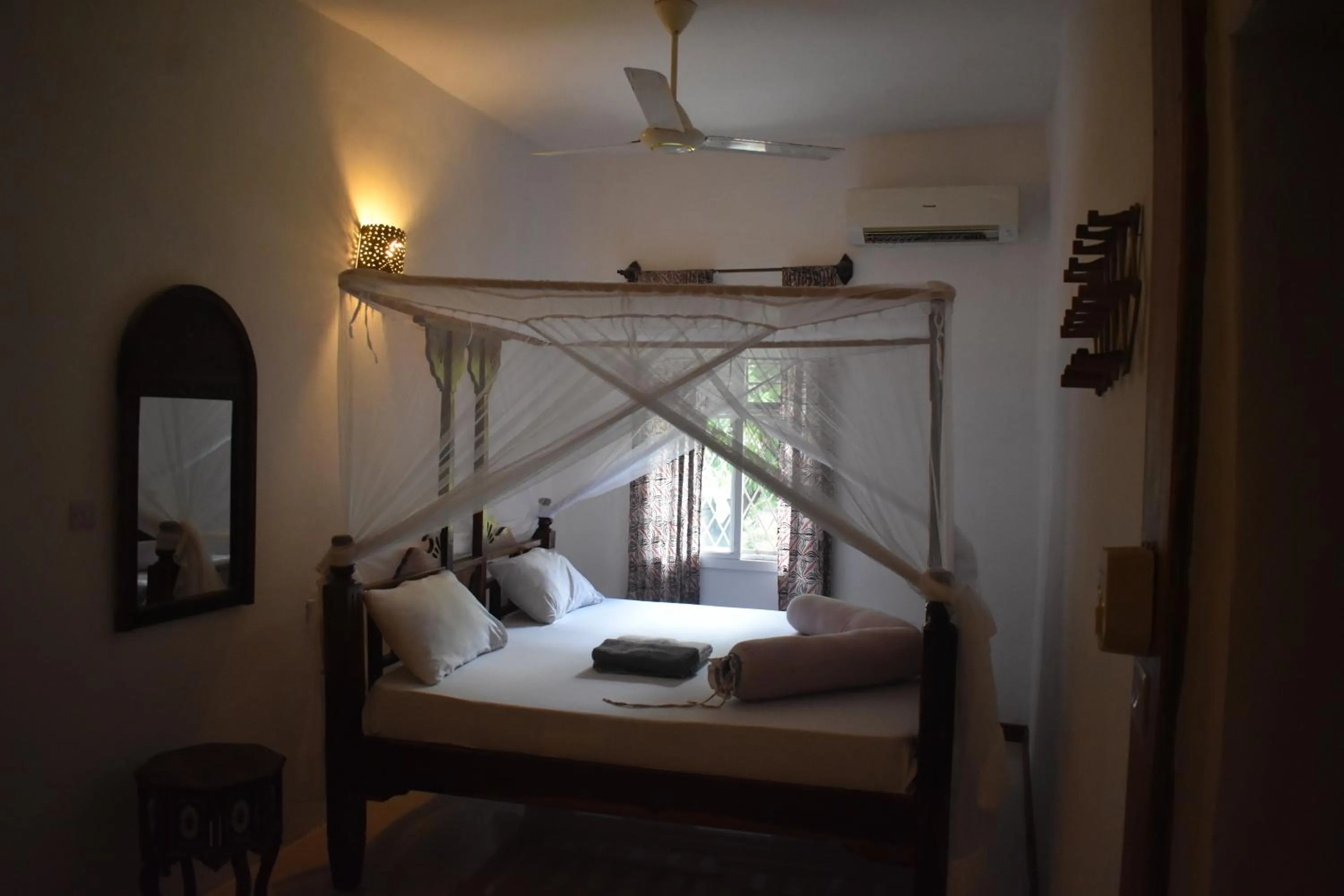 Bed in Riverman Hotel