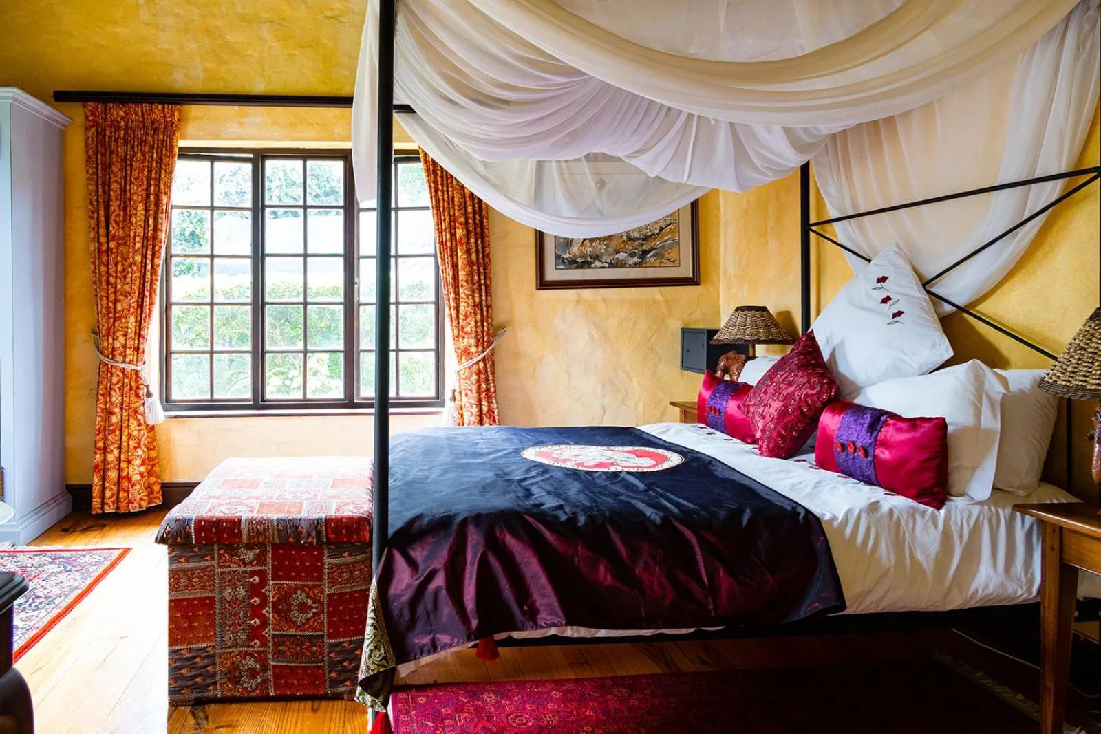 View (from property/room), Bed in Wild Rose Country Lodge