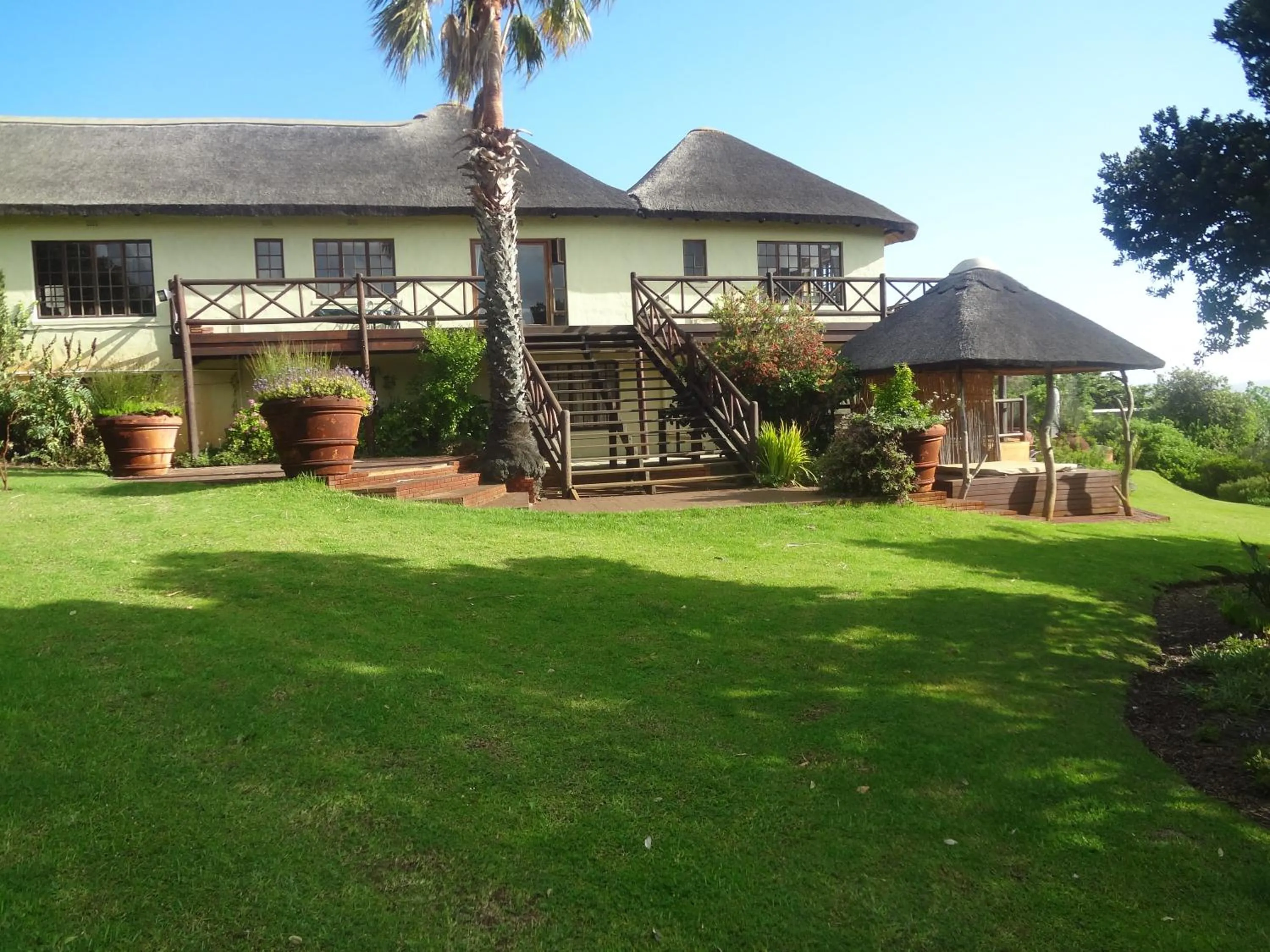Garden in Wild Rose Country Lodge