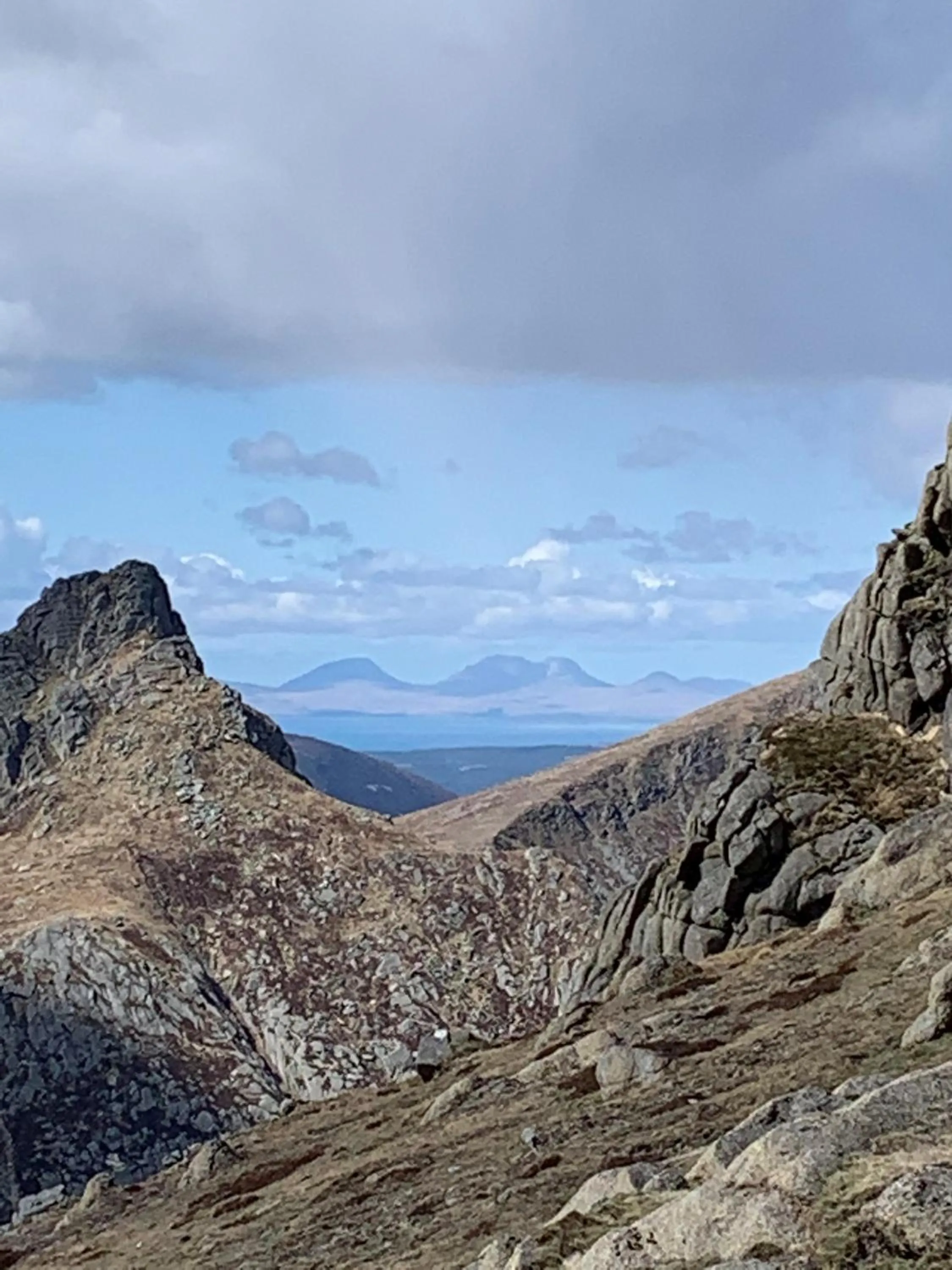Mountain view in The Corrie Hotel