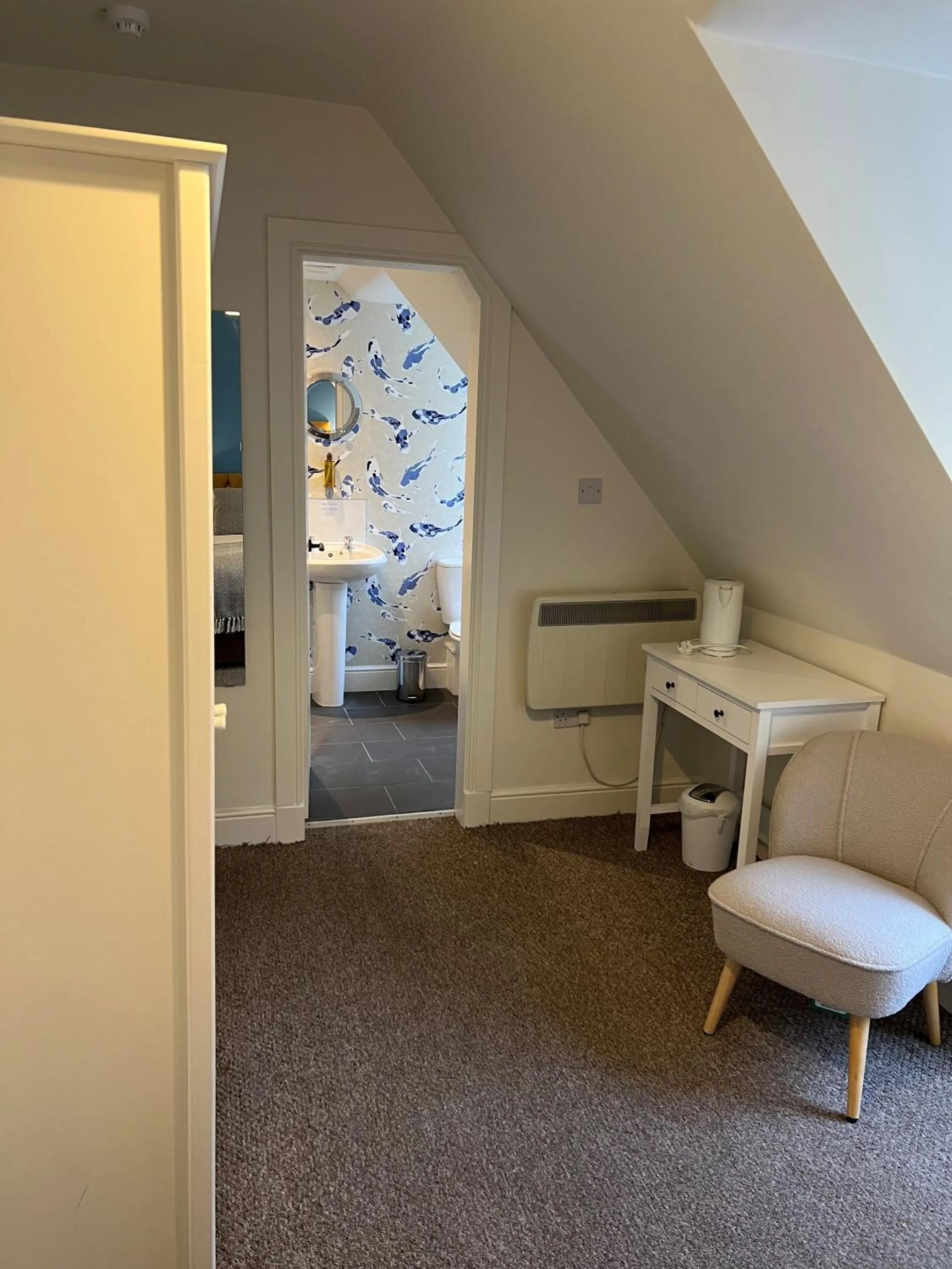 Seating area in The Corrie Hotel