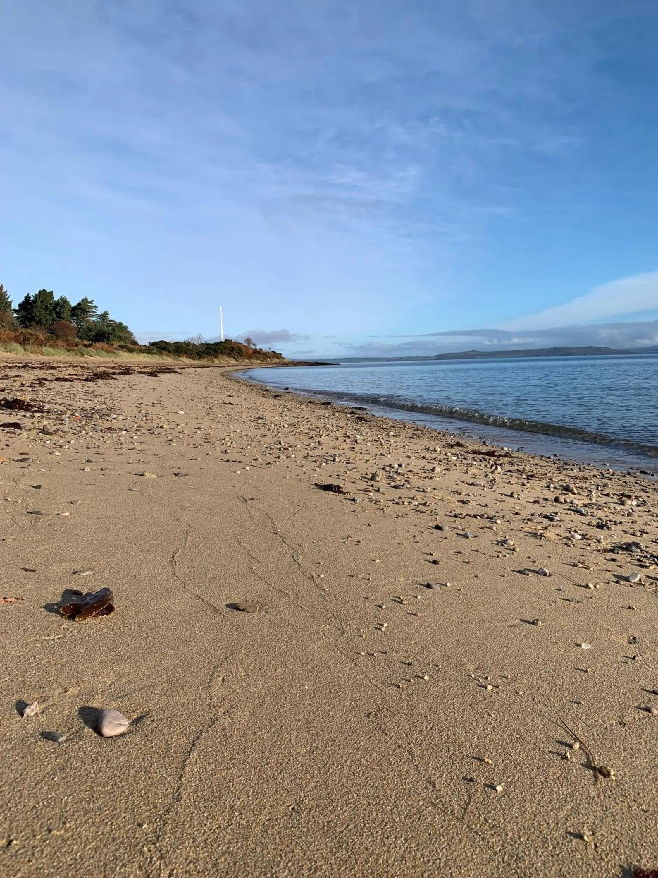 Beach in The Corrie Hotel