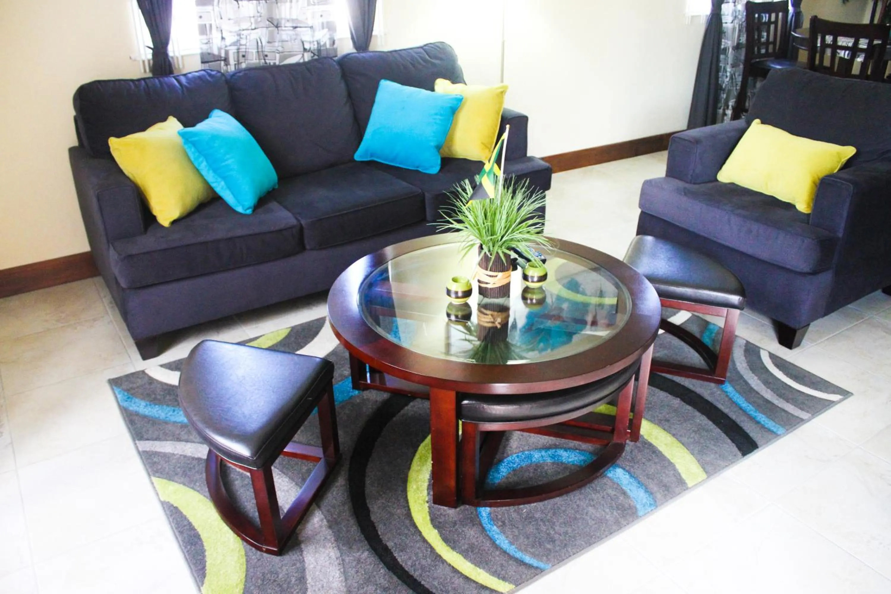 Living room in Eclipse Suite Guest Apartment