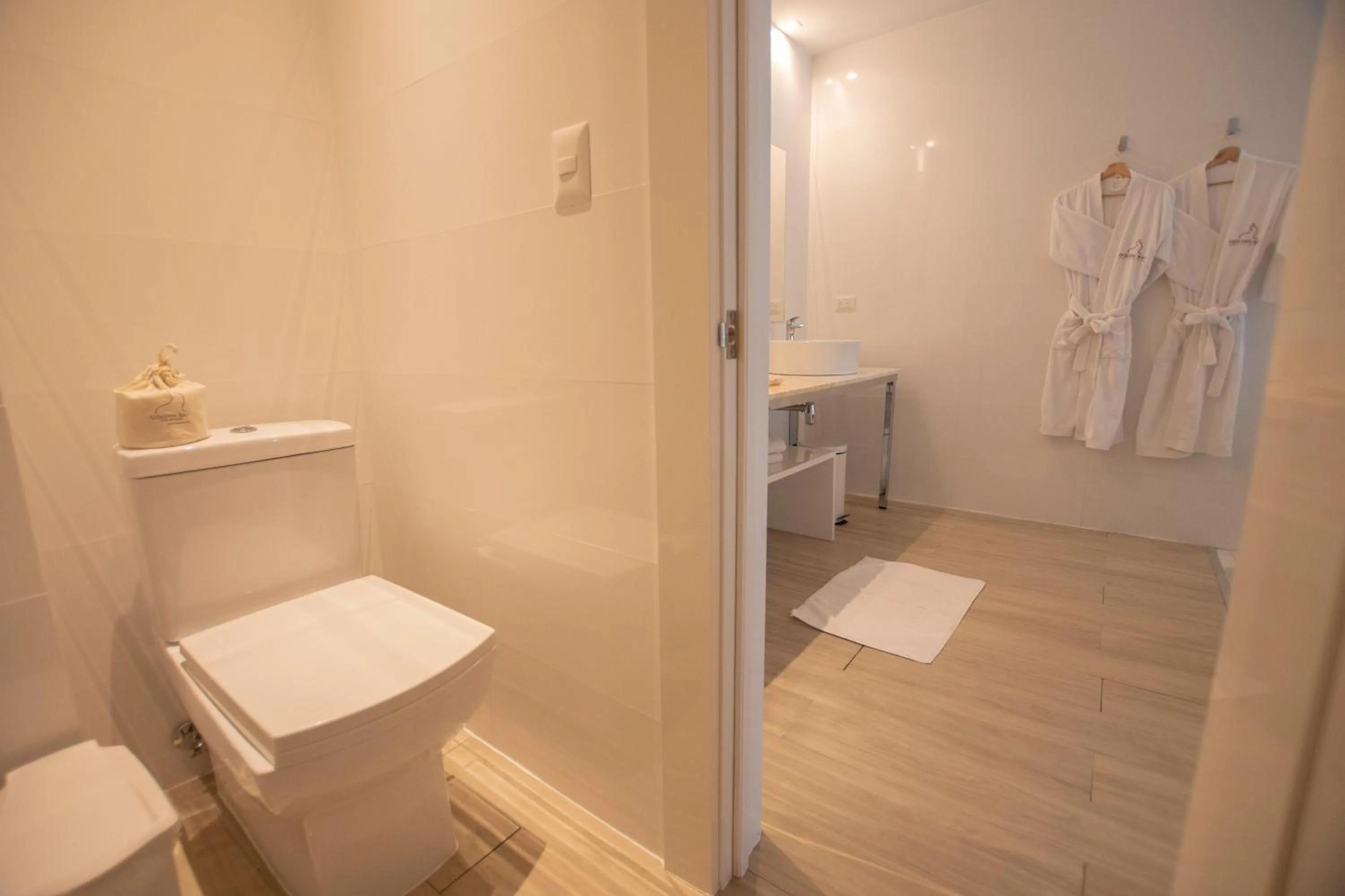 Toilet in Golden Bay Galapagos