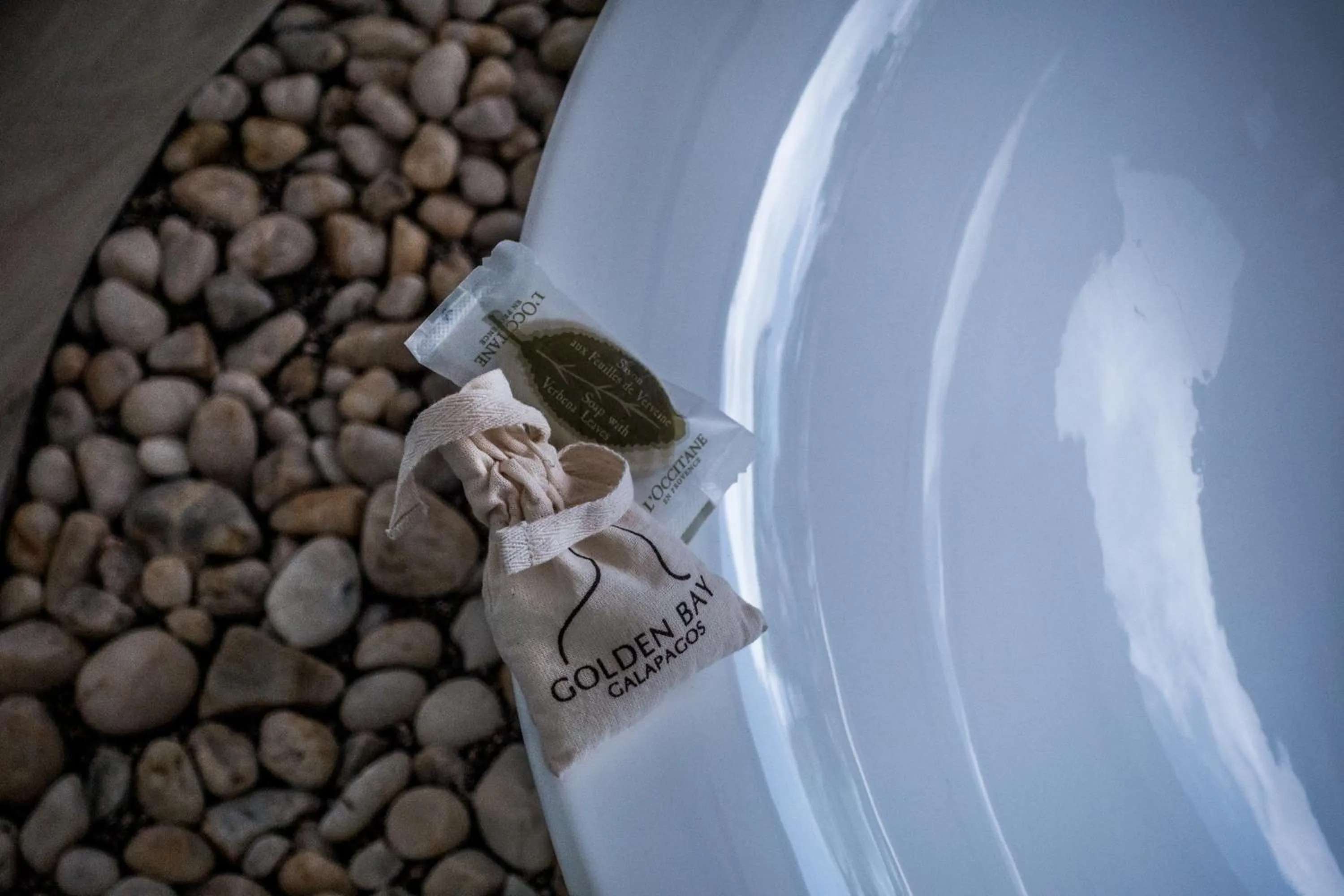 Bath in Golden Bay Galapagos