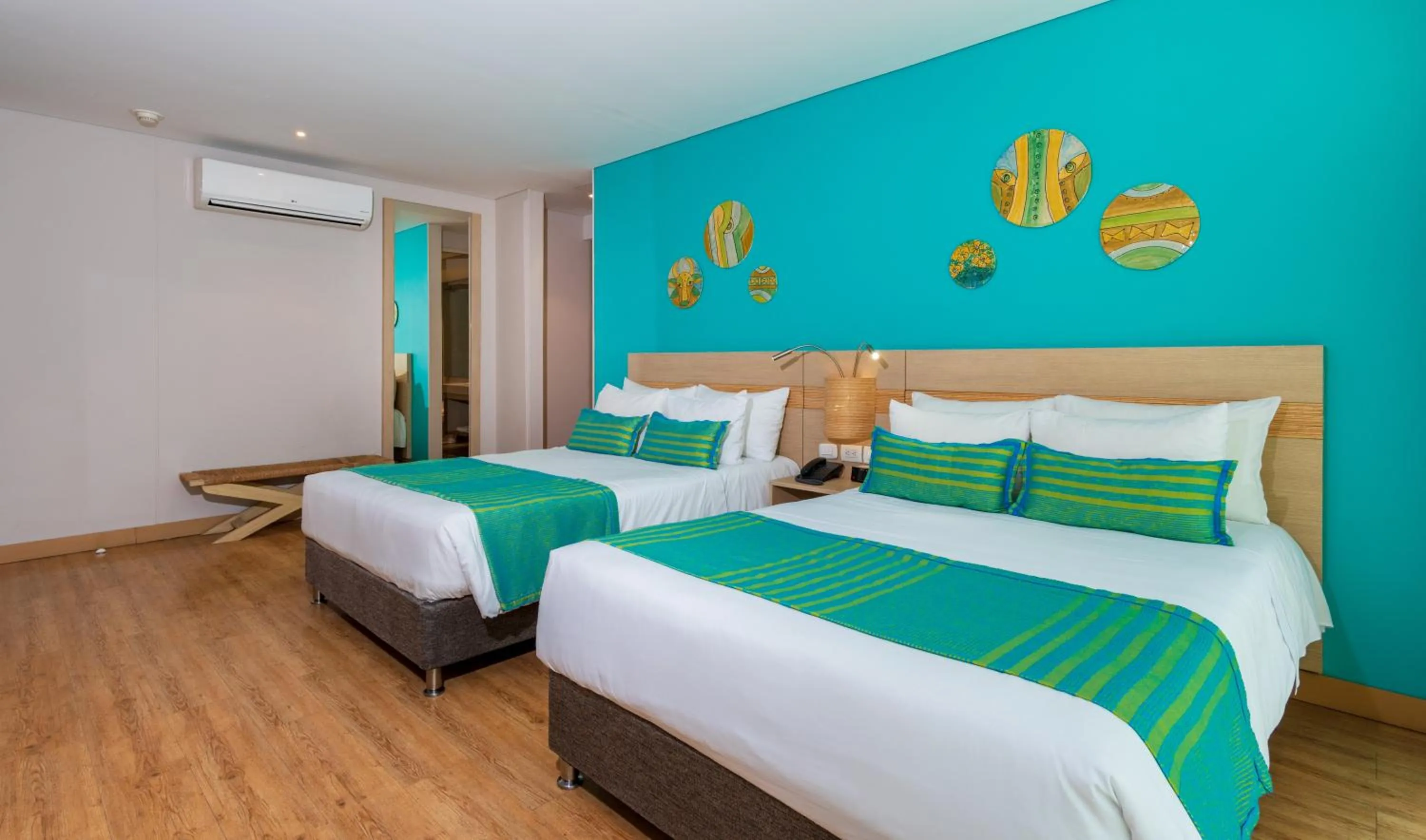 Bedroom, Bed in bh Barranquilla