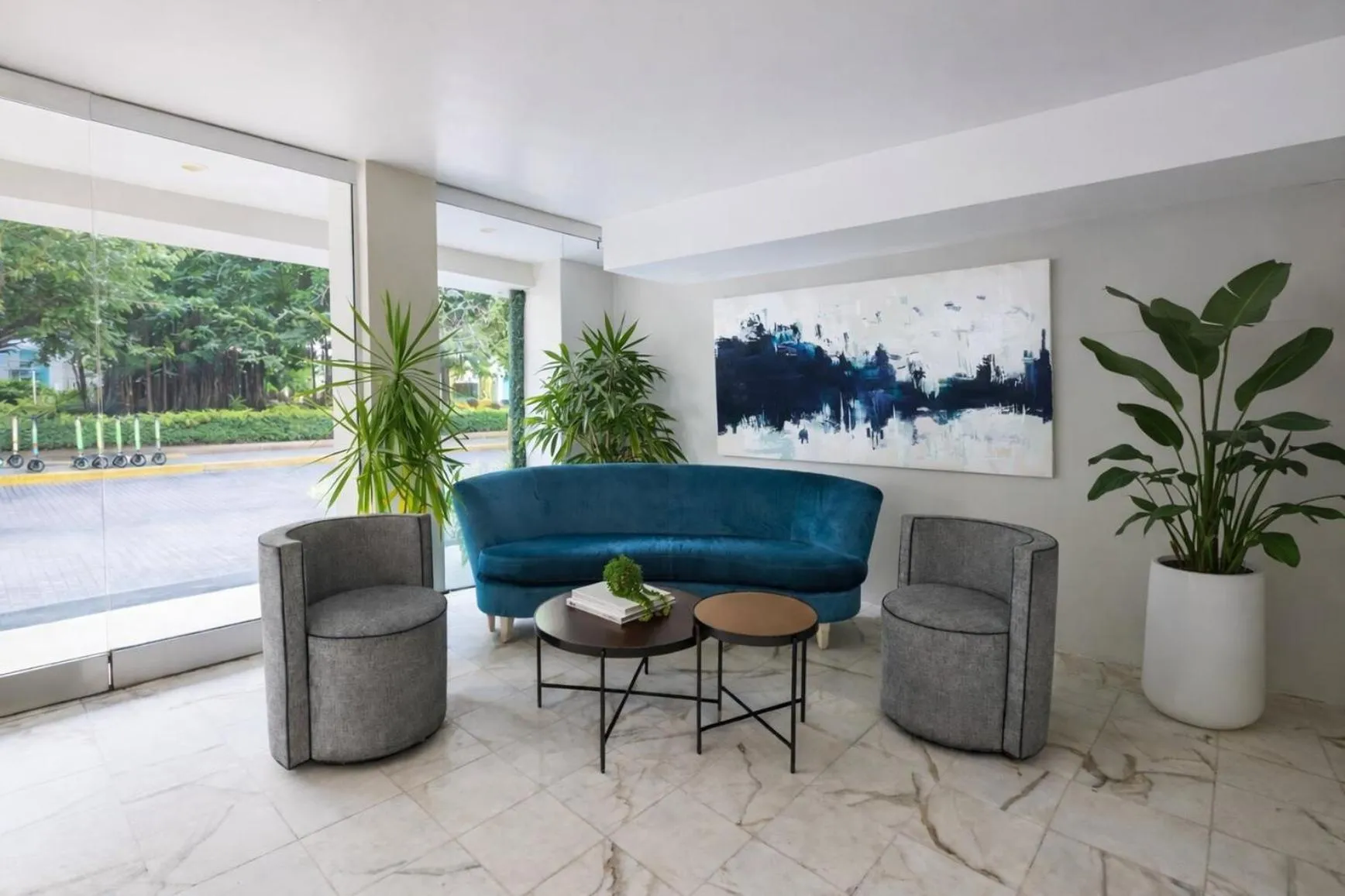 Property building in The Wave Hotel Condado