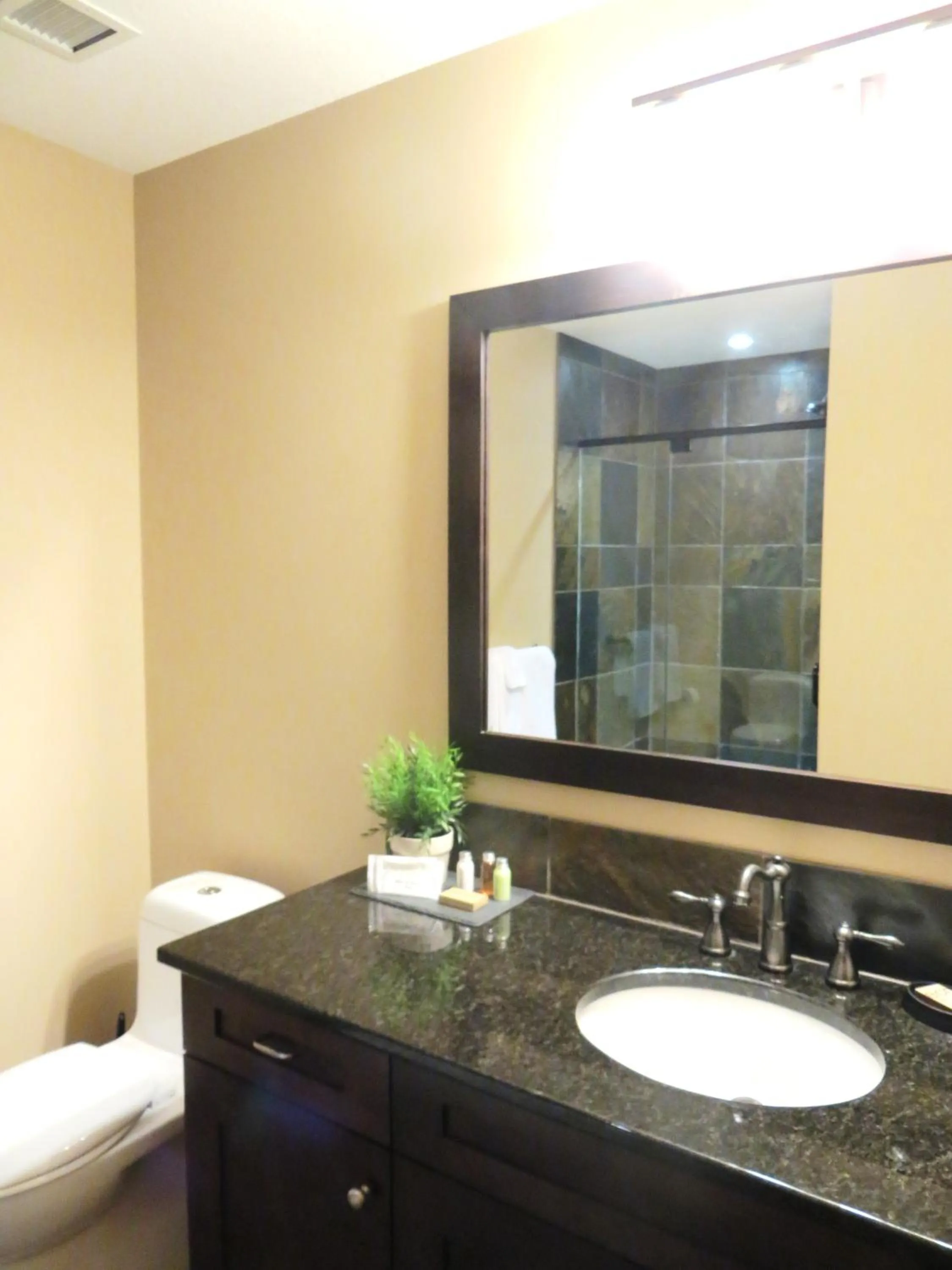 Bathroom in Luxury Canmore Vacations
